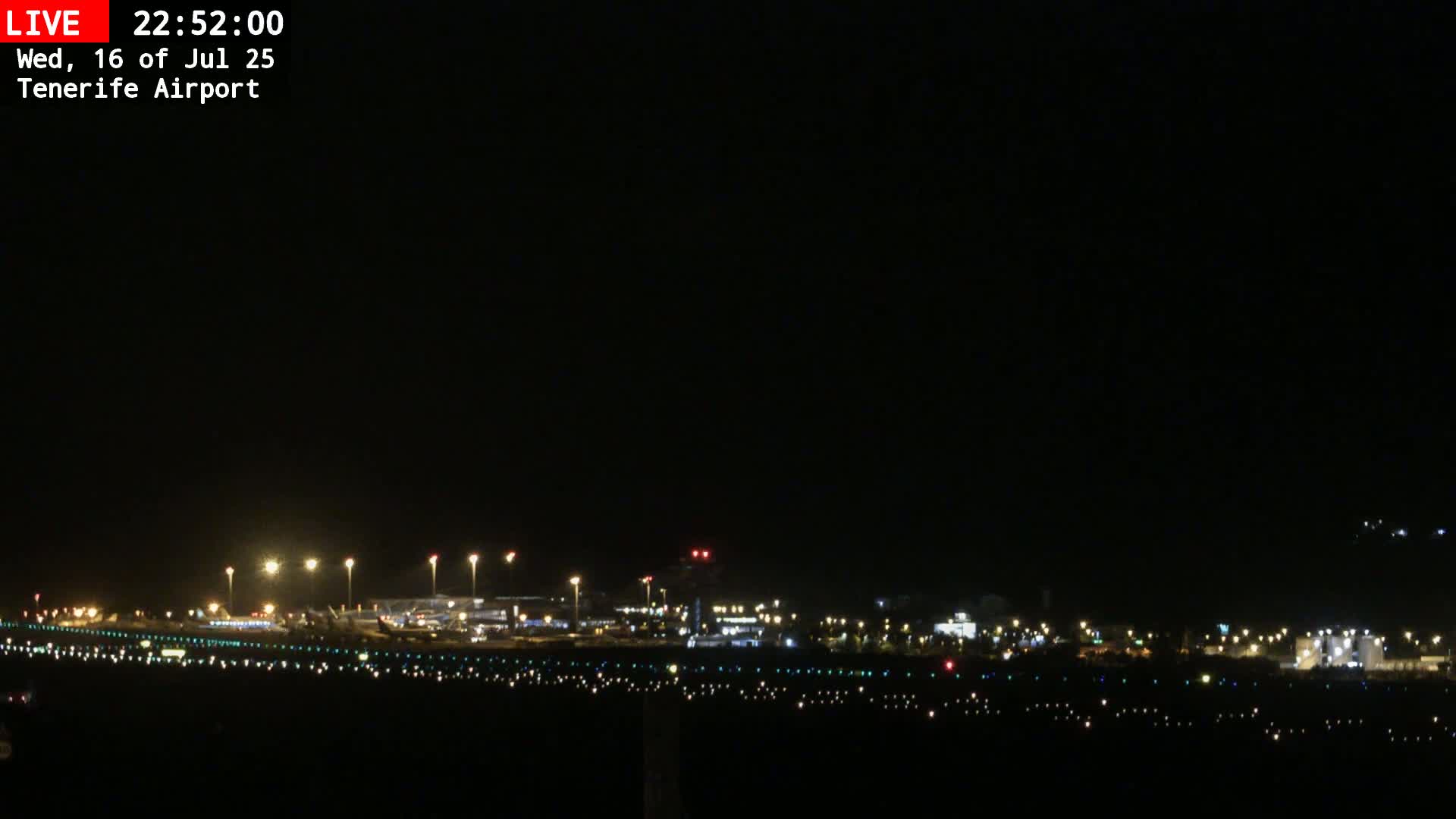 (Los Rodeos)Tenerife North Airport Live Cam - Las Palmas, Spain