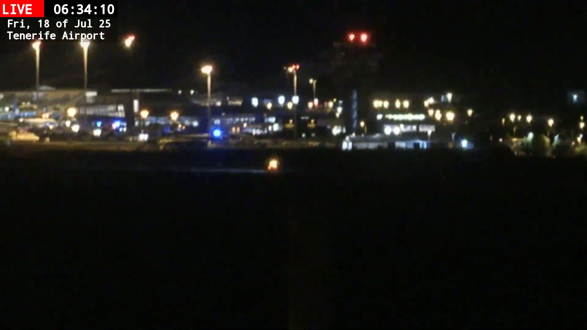 (Los Rodeos)Tenerife North Airport Live Cam - Las Palmas, Spain