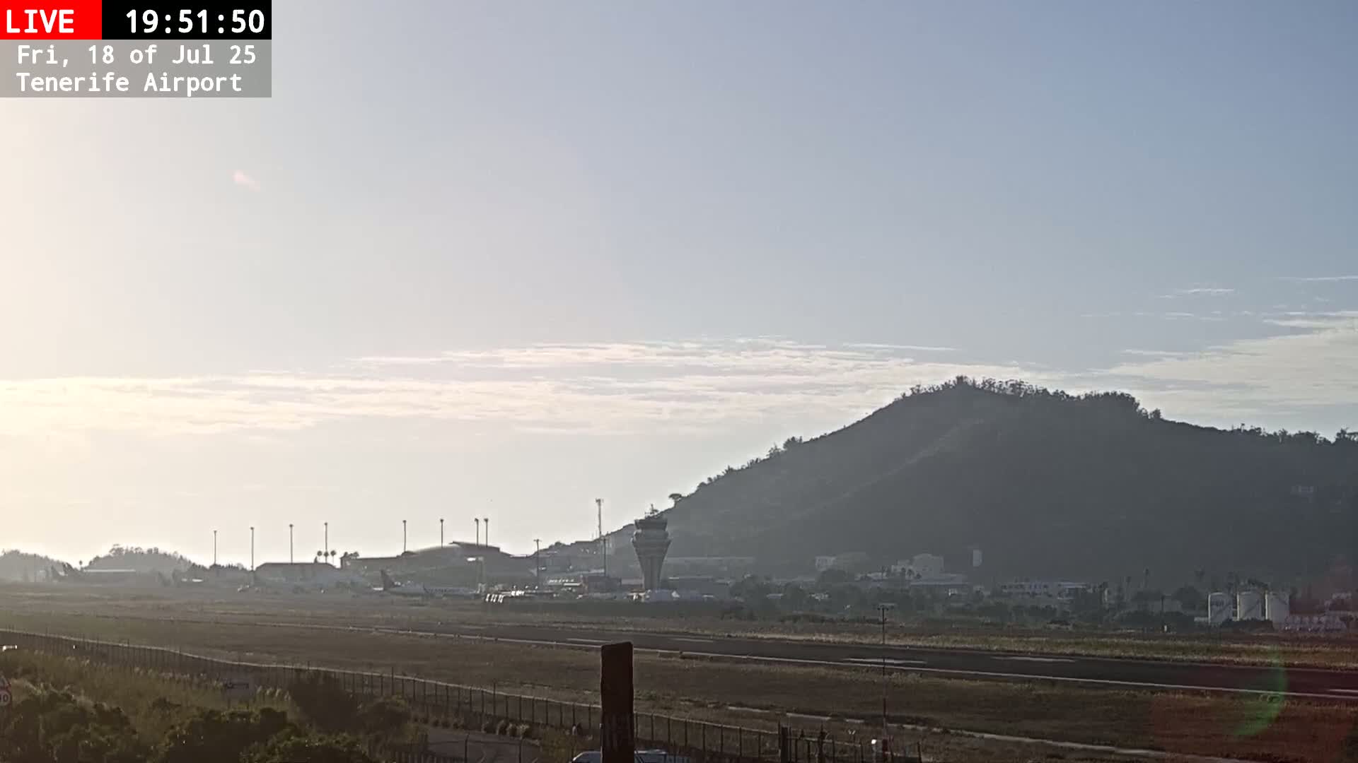 (Los Rodeos)Tenerife North Airport Live Cam - Las Palmas, Spain