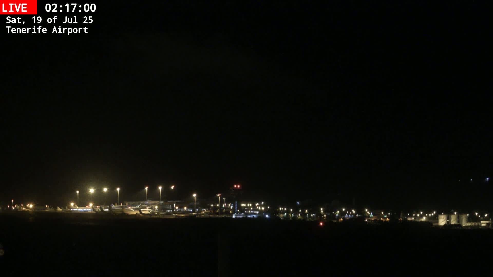 (Los Rodeos)Tenerife North Airport Live Cam - Las Palmas, Spain