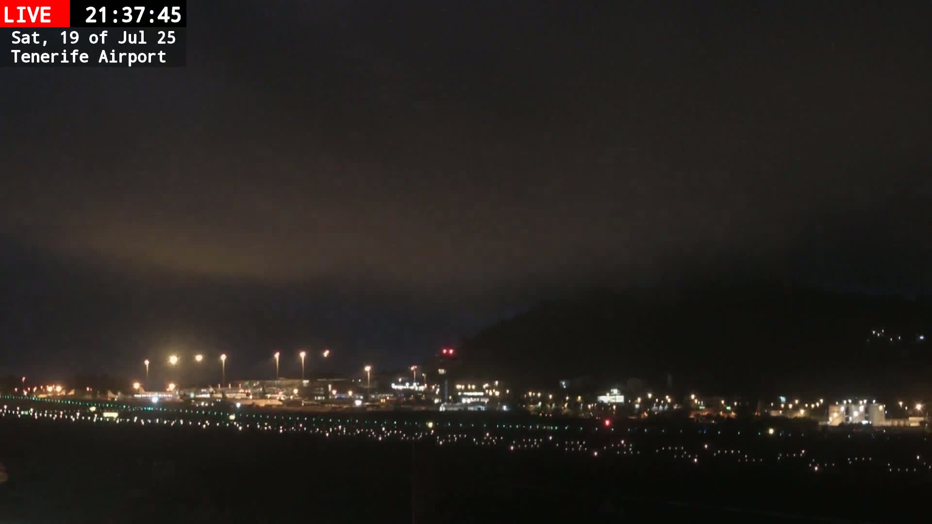 (Los Rodeos)Tenerife North Airport Live Cam - Las Palmas, Spain