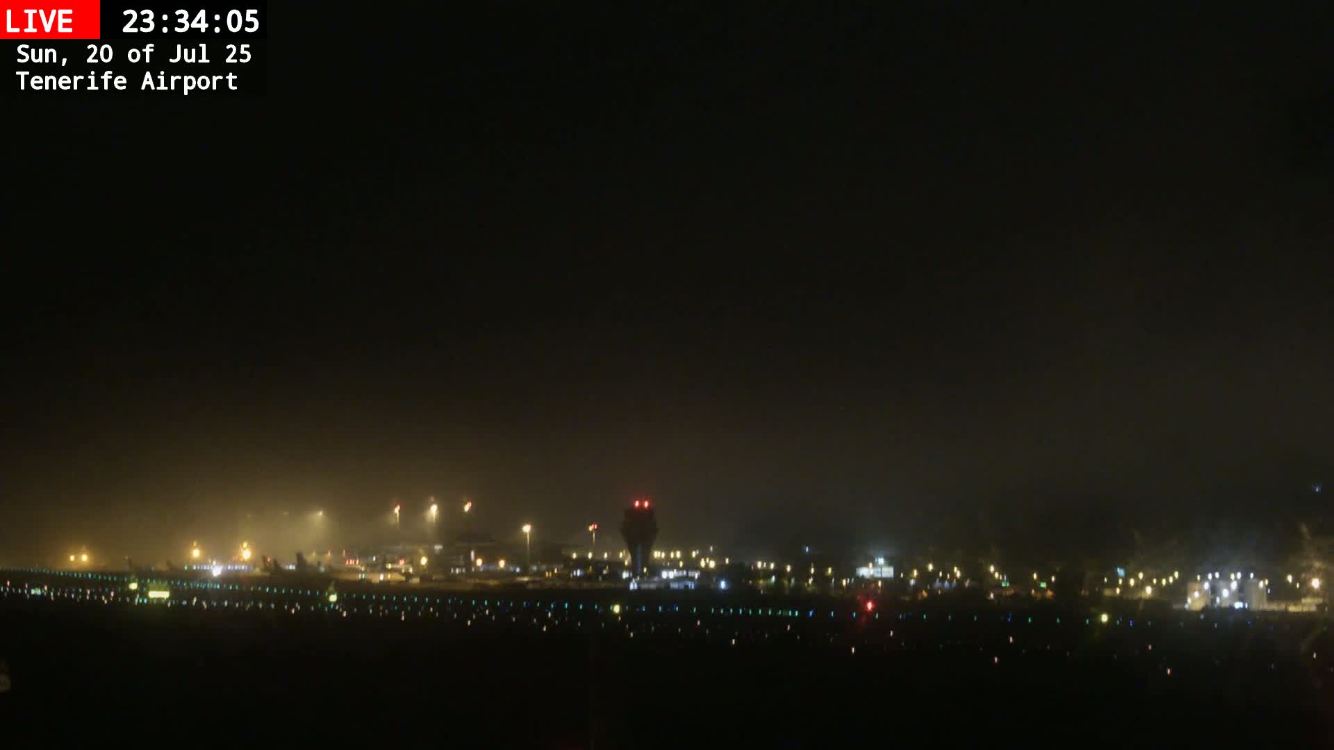 (Los Rodeos)Tenerife North Airport Live Cam - Las Palmas, Spain