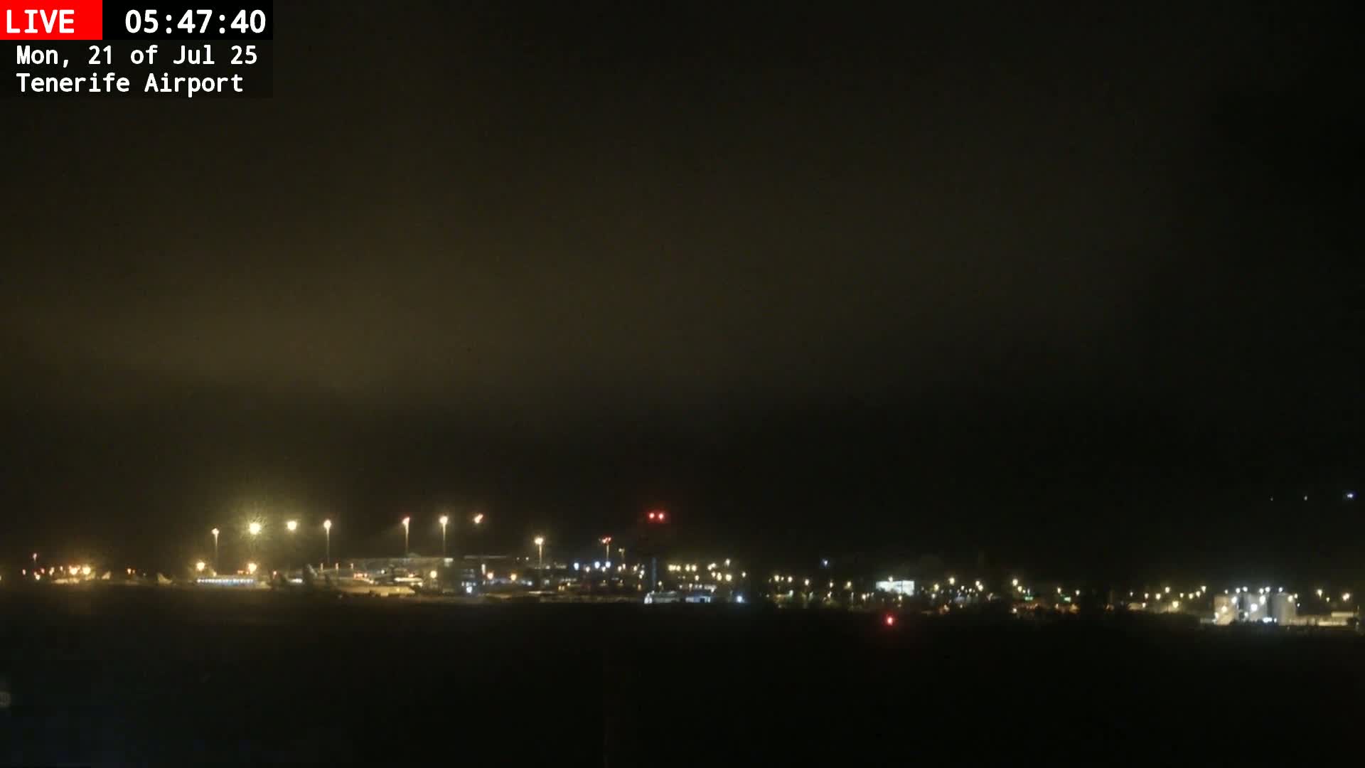 (Los Rodeos)Tenerife North Airport Live Cam - Las Palmas, Spain