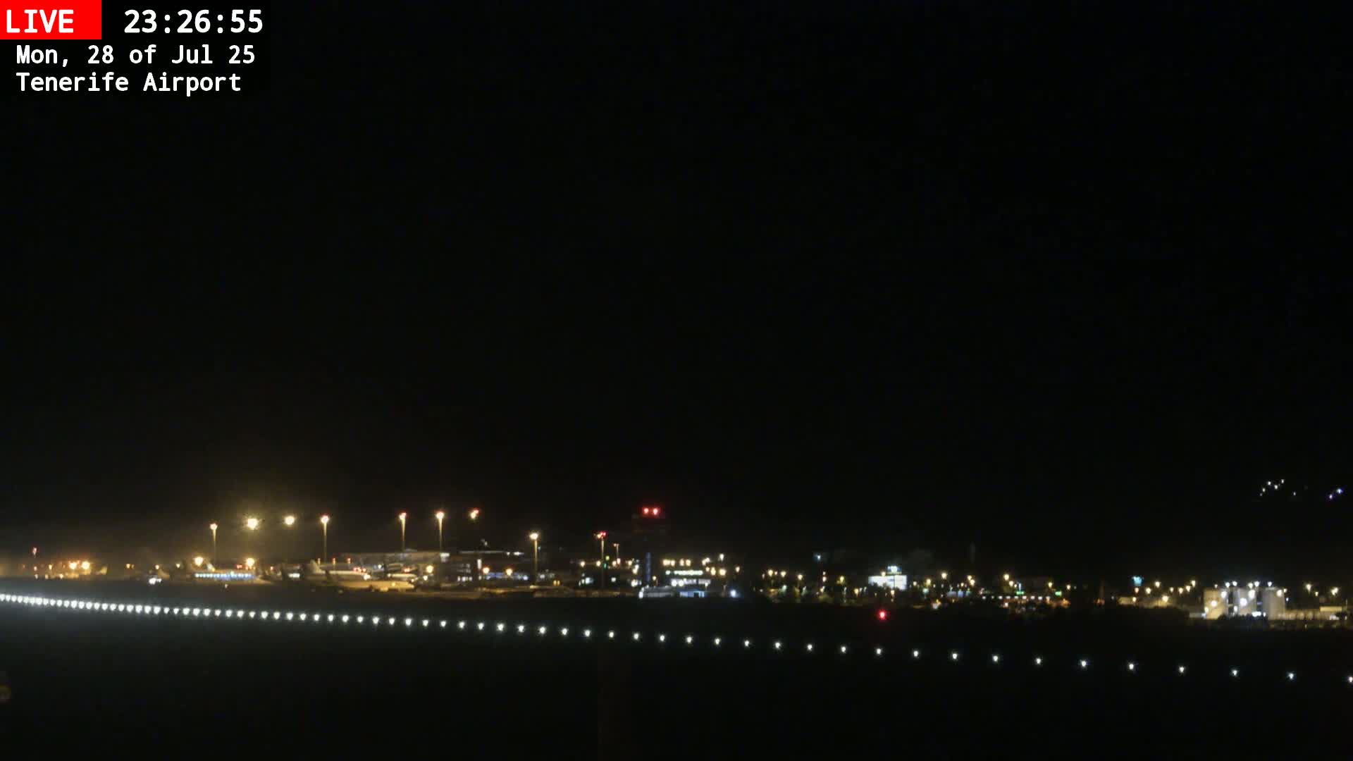 (Los Rodeos)Tenerife North Airport Live Cam - Las Palmas, Spain