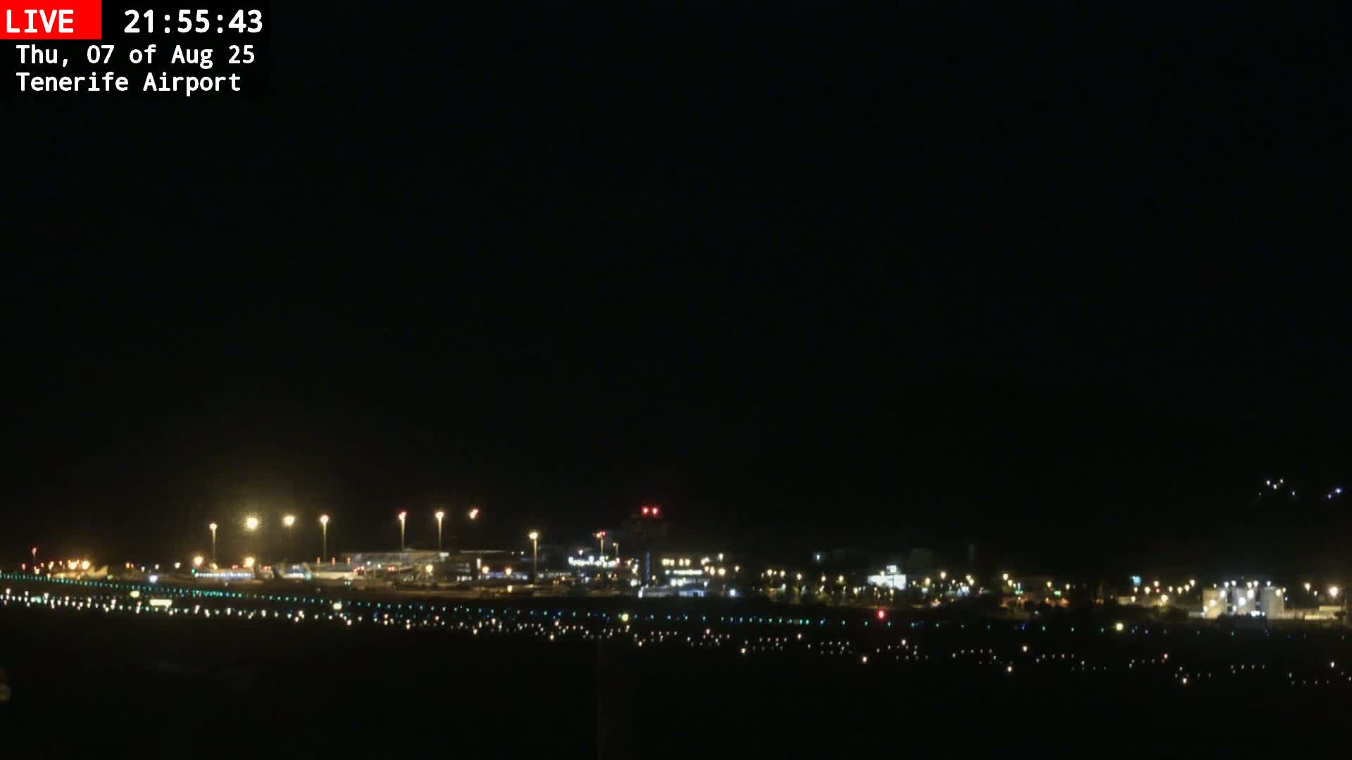 (Los Rodeos)Tenerife North Airport Live Cam - Las Palmas, Spain