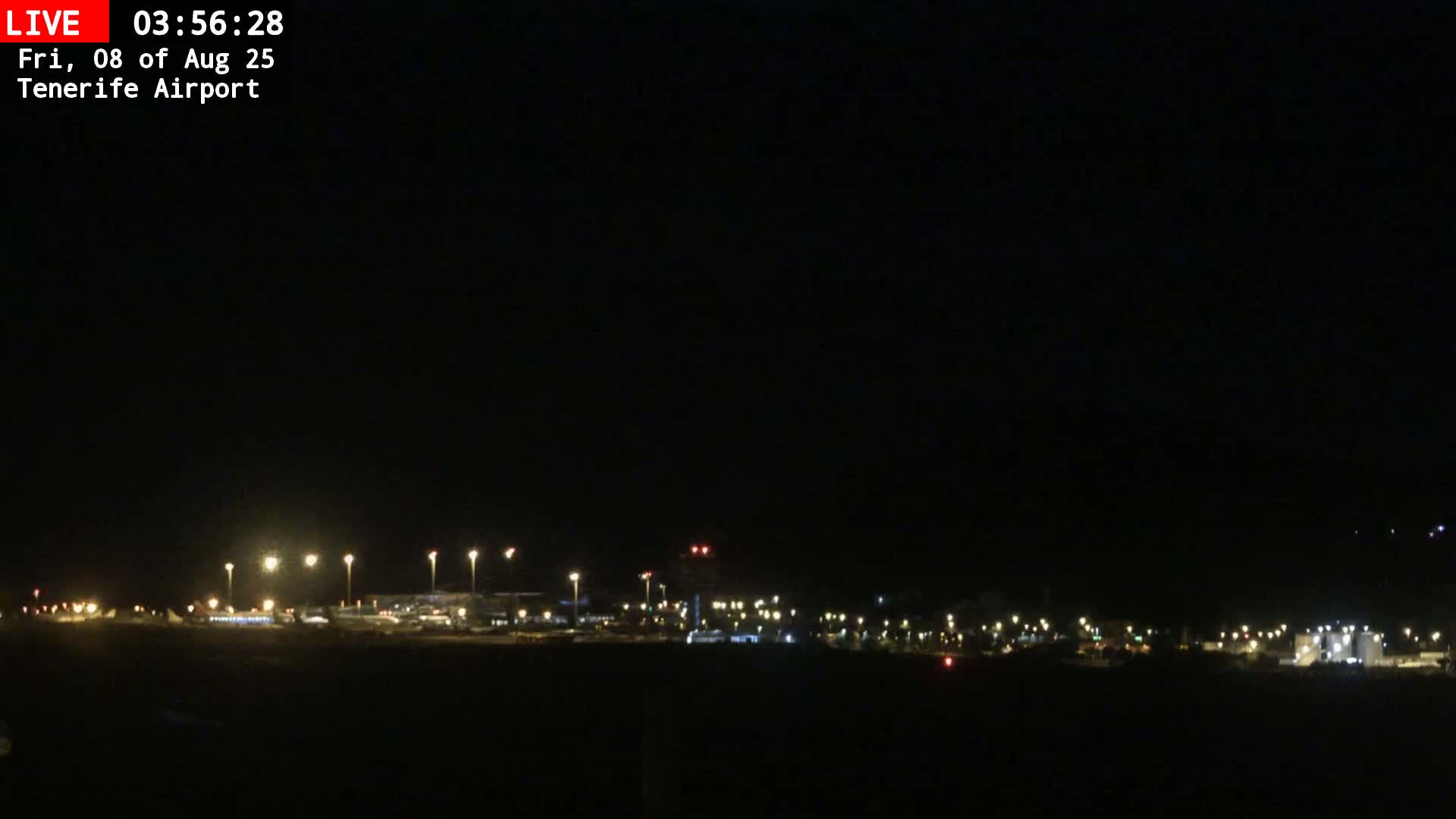 (Los Rodeos)Tenerife North Airport Live Cam - Las Palmas, Spain