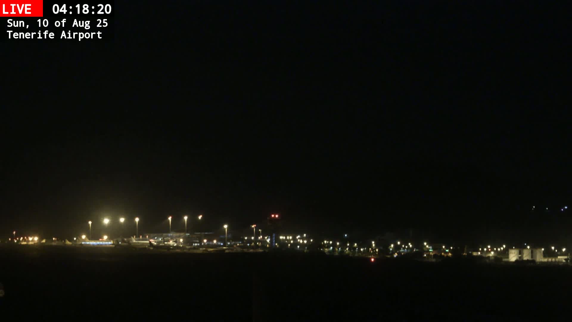 (Los Rodeos)Tenerife North Airport Live Cam - Las Palmas, Spain