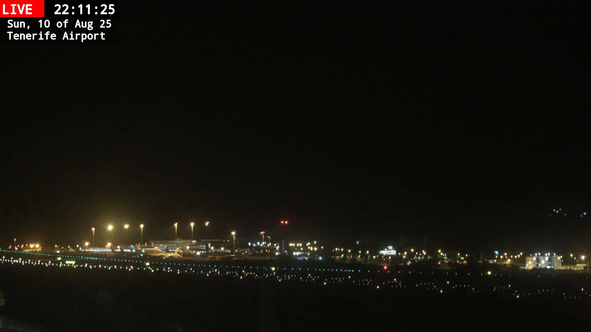 (Los Rodeos)Tenerife North Airport Live Cam - Las Palmas, Spain