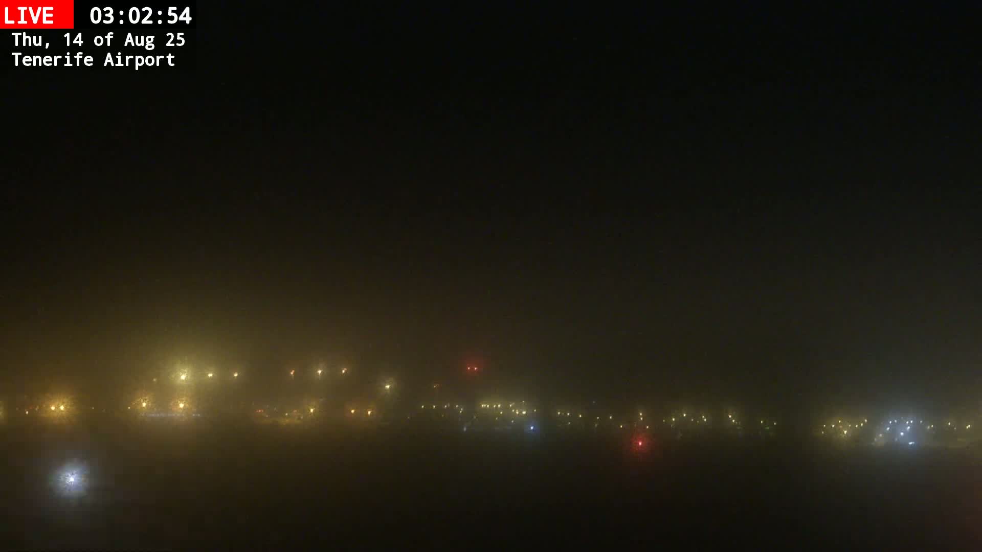 (Los Rodeos)Tenerife North Airport Live Cam - Las Palmas, Spain