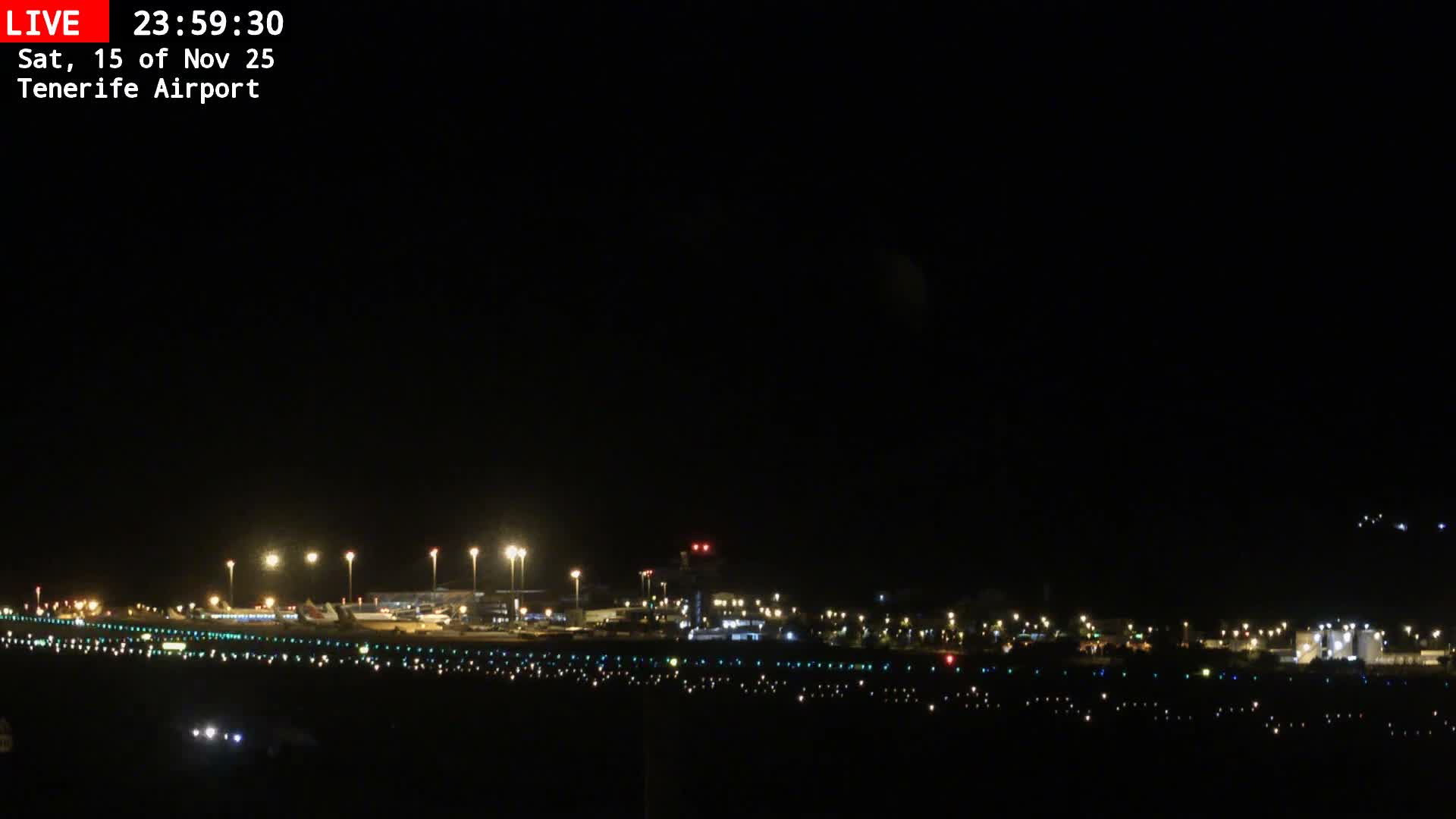 (Los Rodeos)Tenerife North Airport Live Cam - Las Palmas, Spain