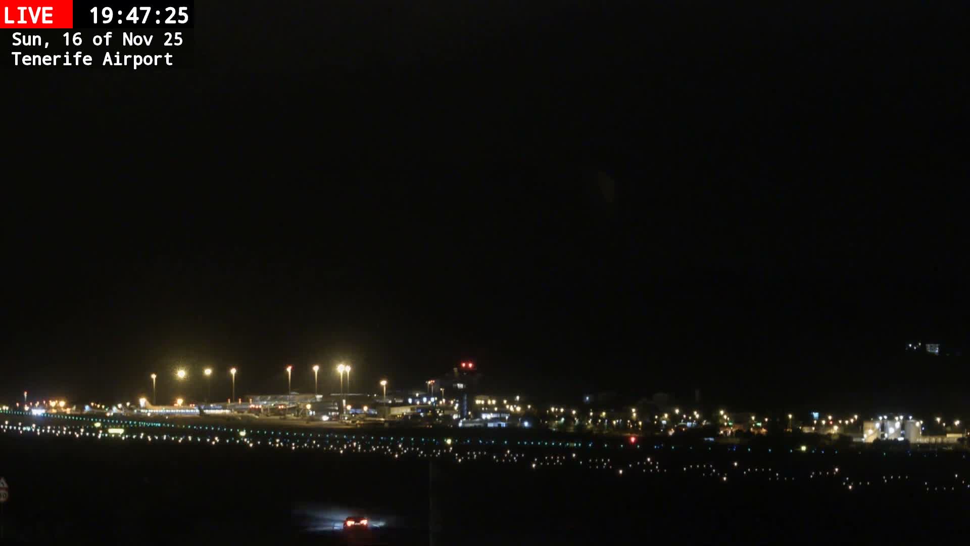 (Los Rodeos)Tenerife North Airport Live Cam - Las Palmas, Spain