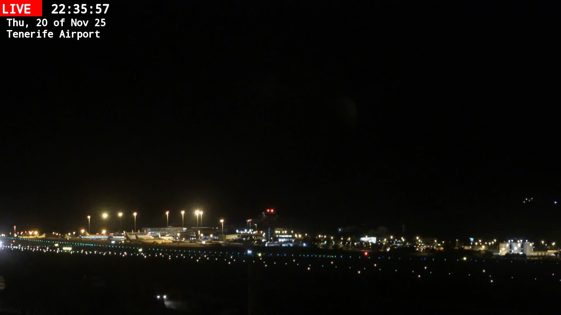 (Los Rodeos)Tenerife North Airport Live Cam - Las Palmas, Spain