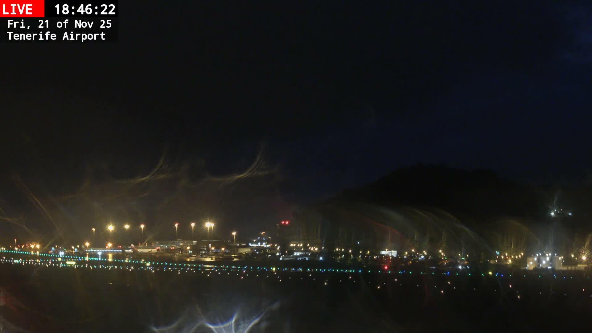 (Los Rodeos)Tenerife North Airport Live Cam - Las Palmas, Spain