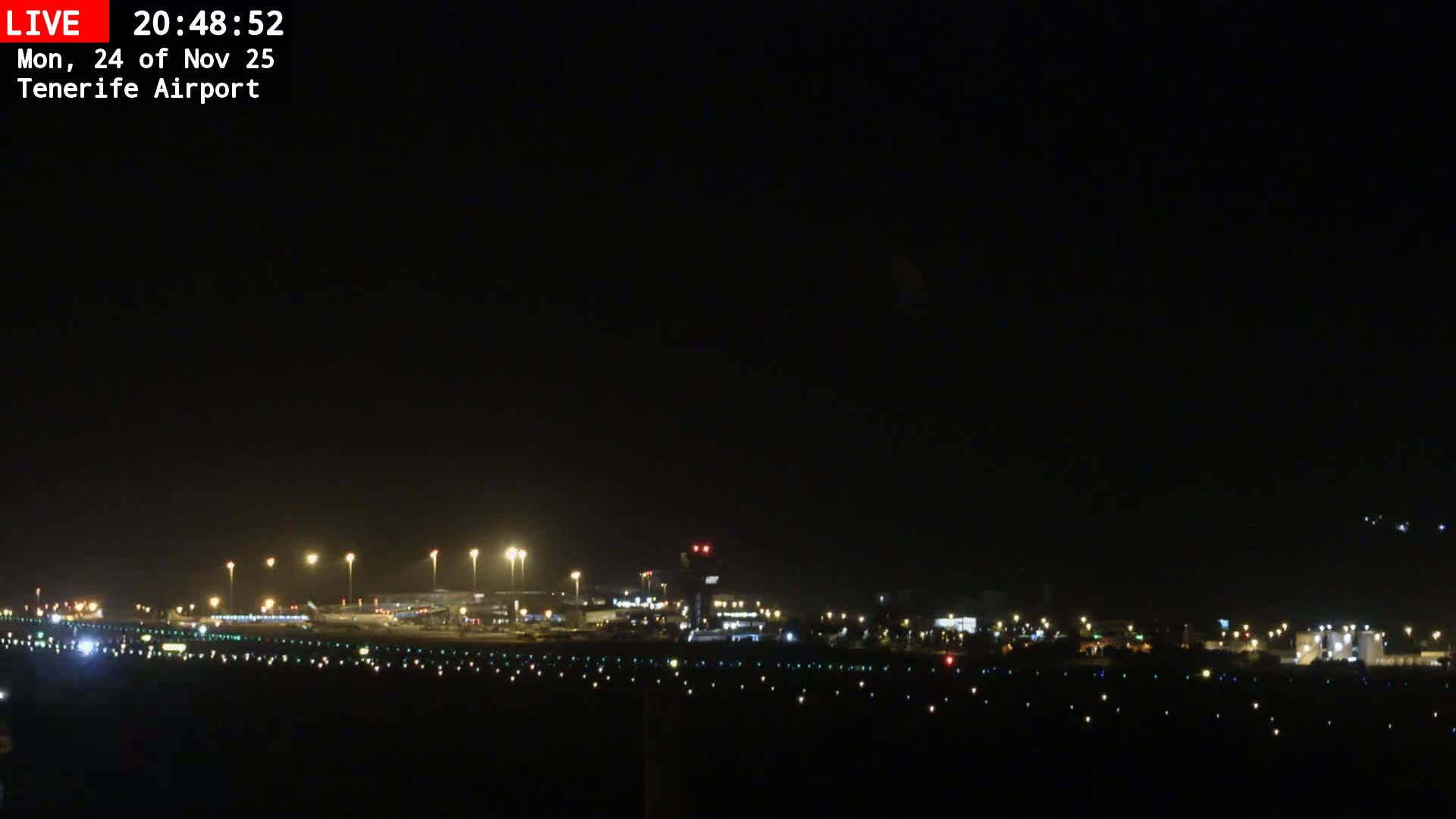 (Los Rodeos)Tenerife North Airport Live Cam - Las Palmas, Spain