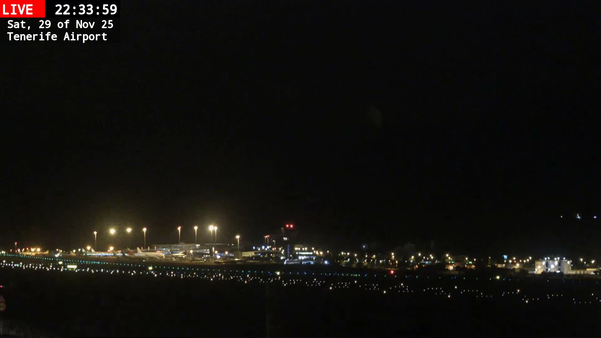 (Los Rodeos)Tenerife North Airport Live Cam - Las Palmas, Spain