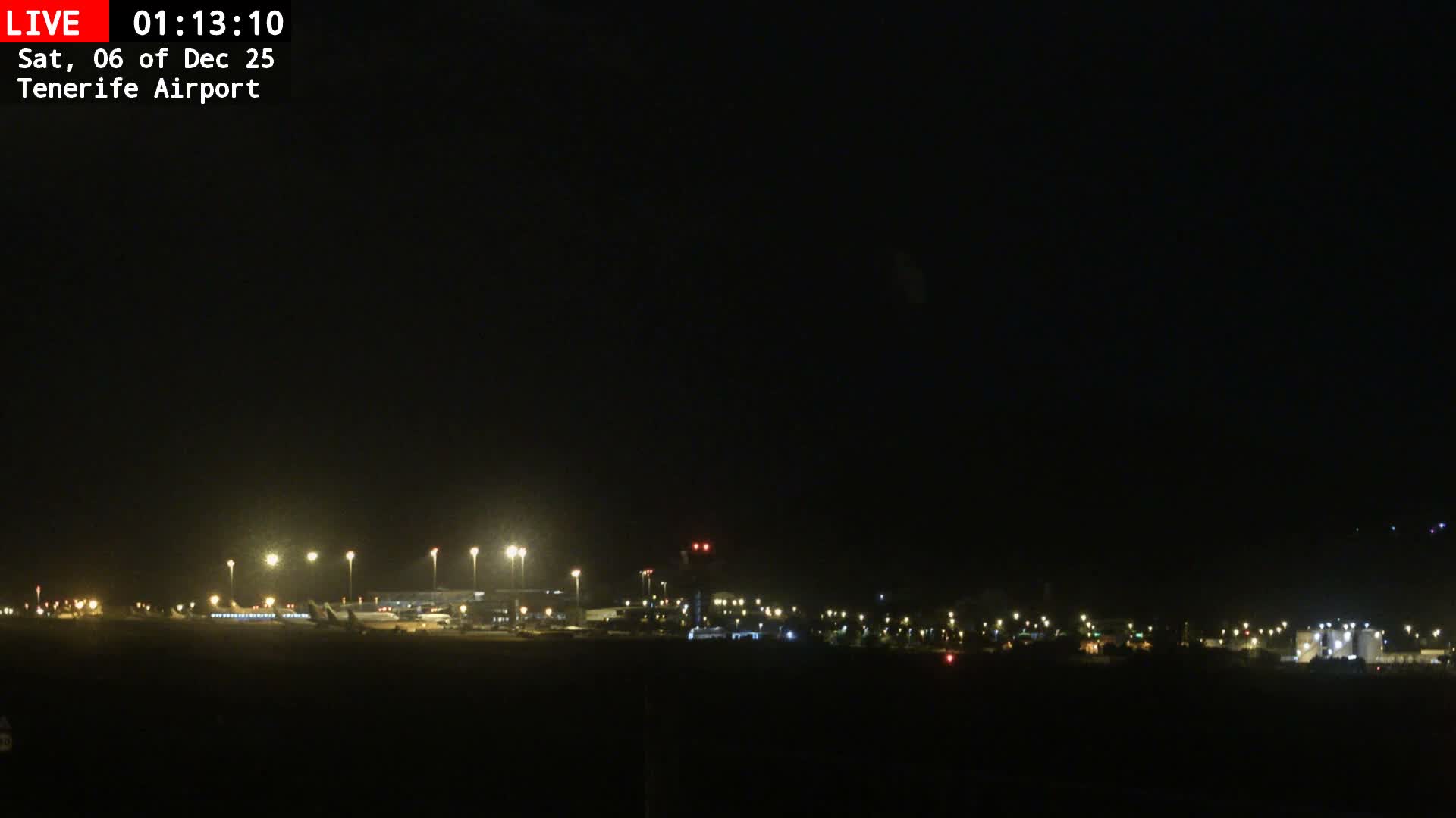 (Los Rodeos)Tenerife North Airport Live Cam - Las Palmas, Spain