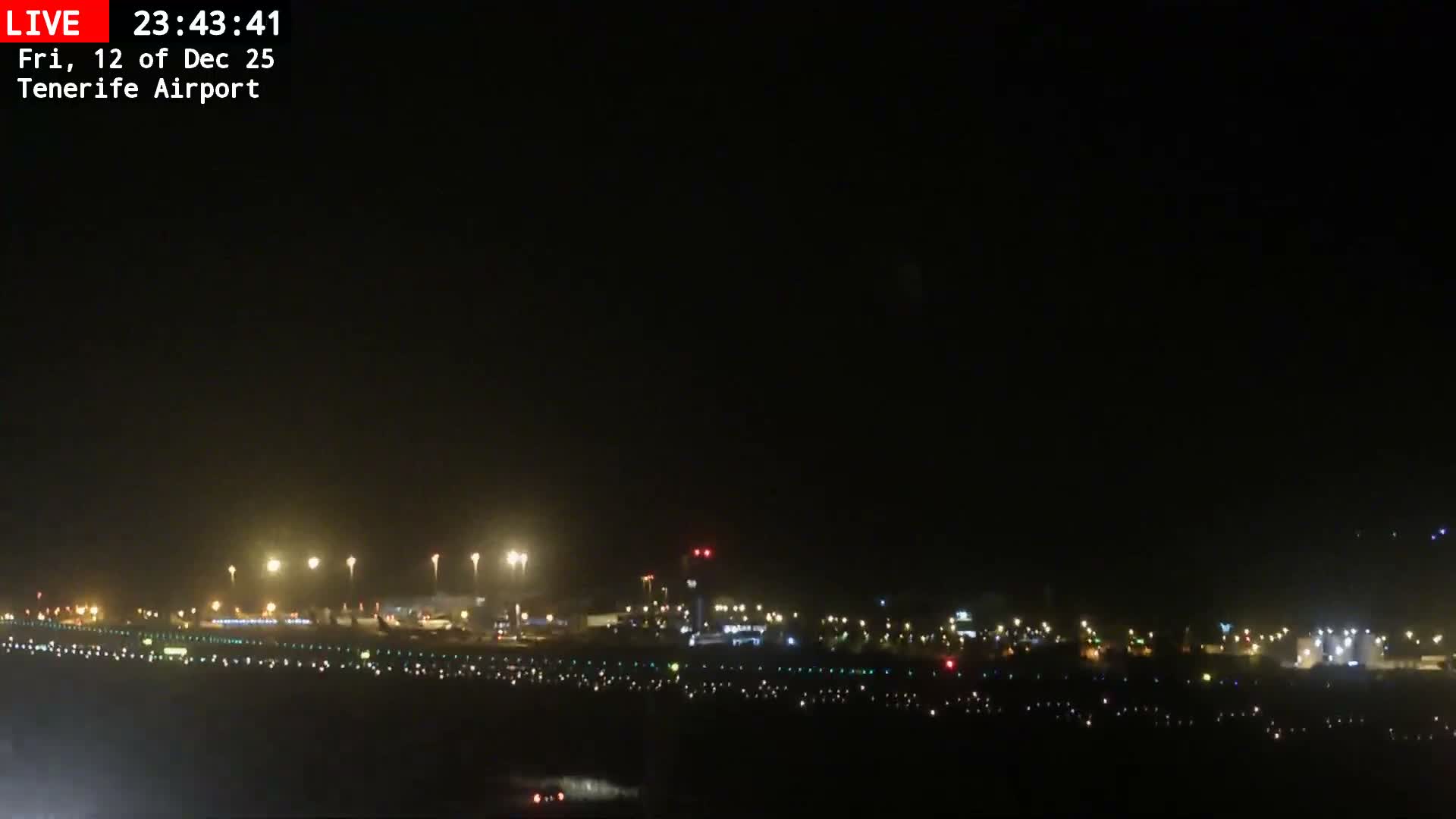 (Los Rodeos)Tenerife North Airport Live Cam - Las Palmas, Spain