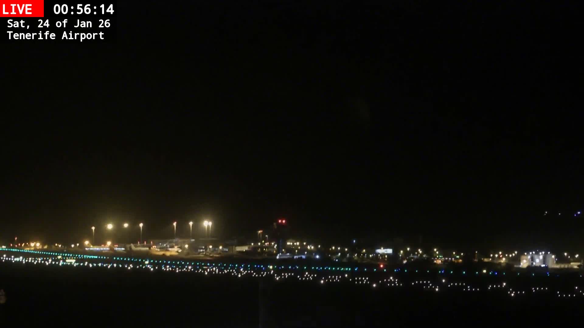 (Los Rodeos)Tenerife North Airport Live Cam - Las Palmas, Spain