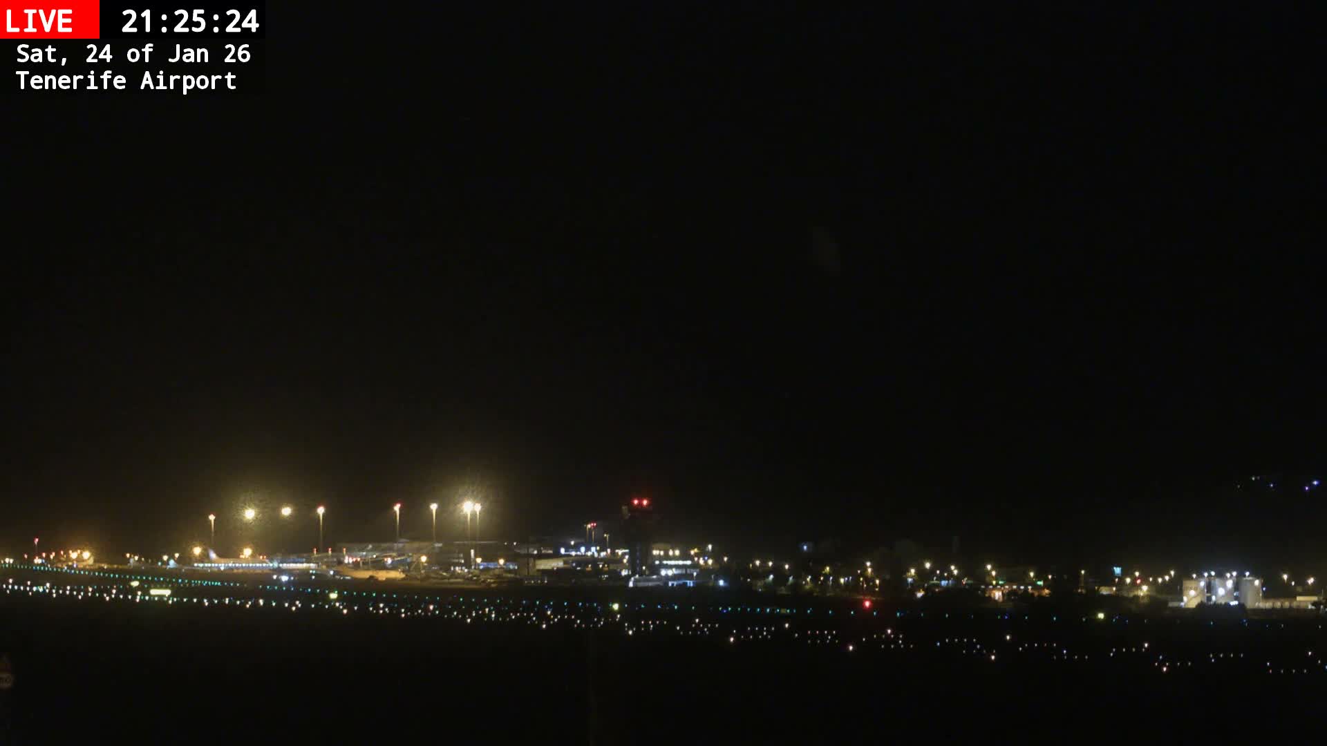 (Los Rodeos)Tenerife North Airport Live Cam - Las Palmas, Spain