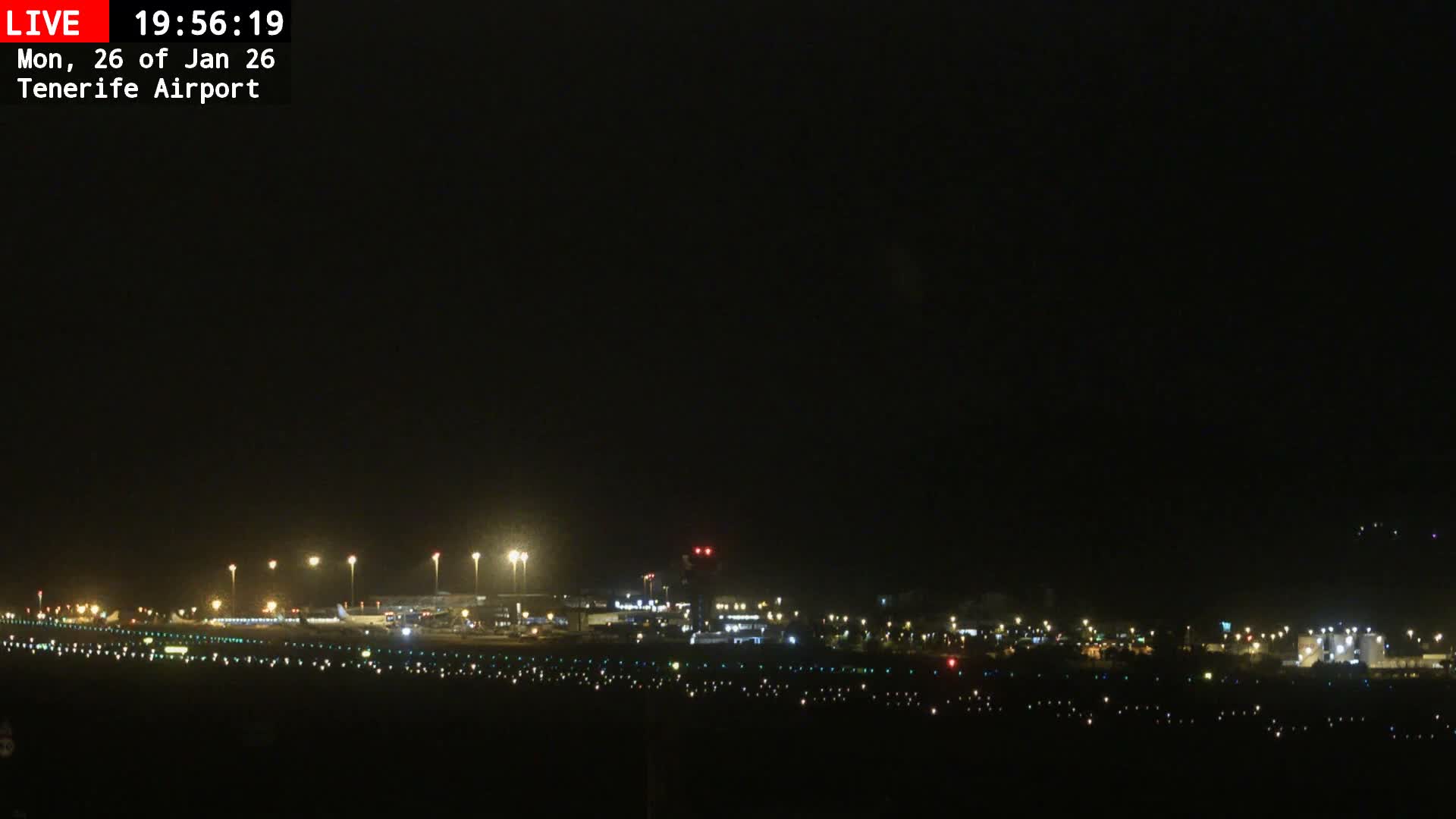 (Los Rodeos)Tenerife North Airport Live Cam - Las Palmas, Spain
