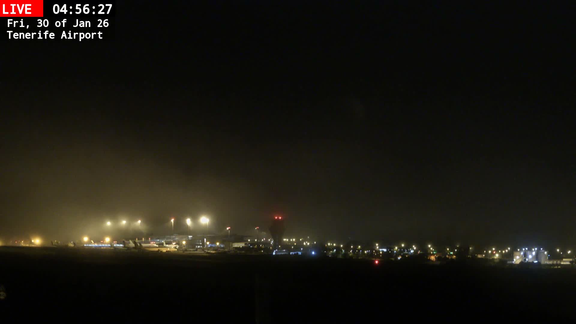 (Los Rodeos)Tenerife North Airport Live Cam - Las Palmas, Spain