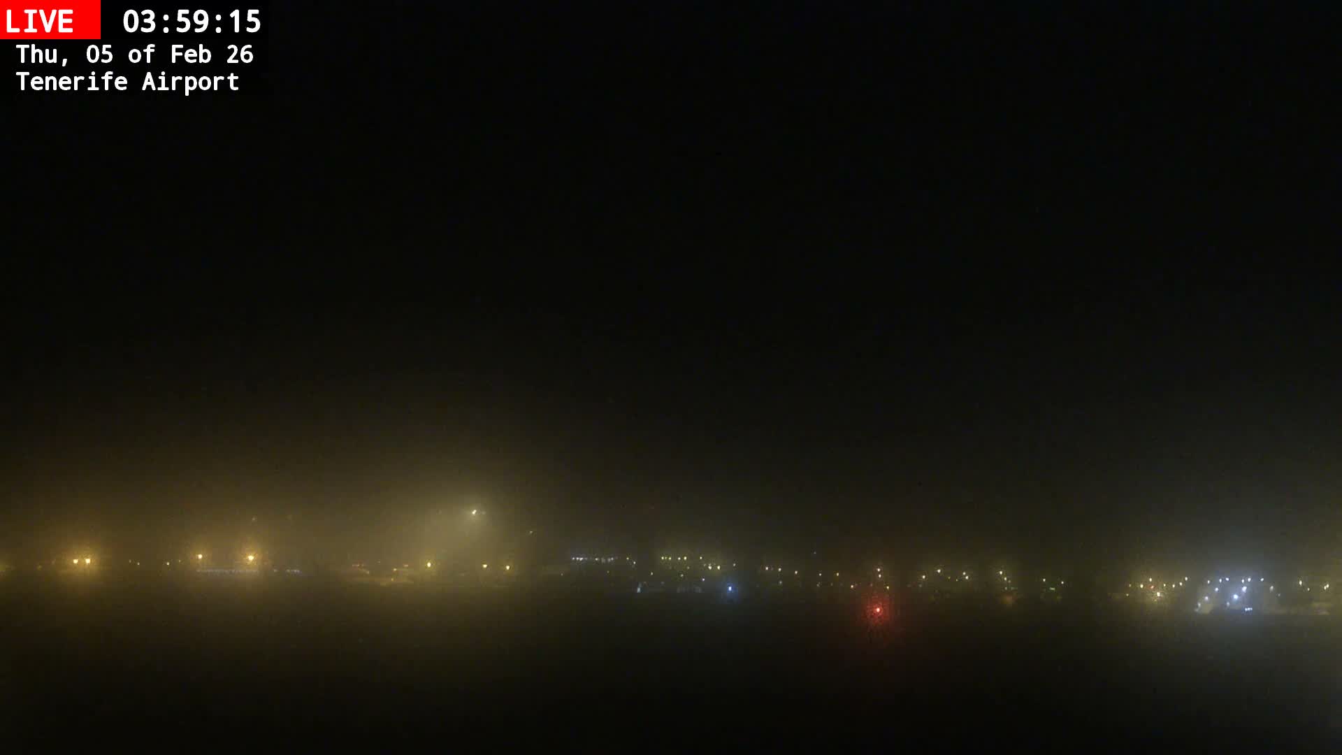 (Los Rodeos)Tenerife North Airport Live Cam - Las Palmas, Spain
