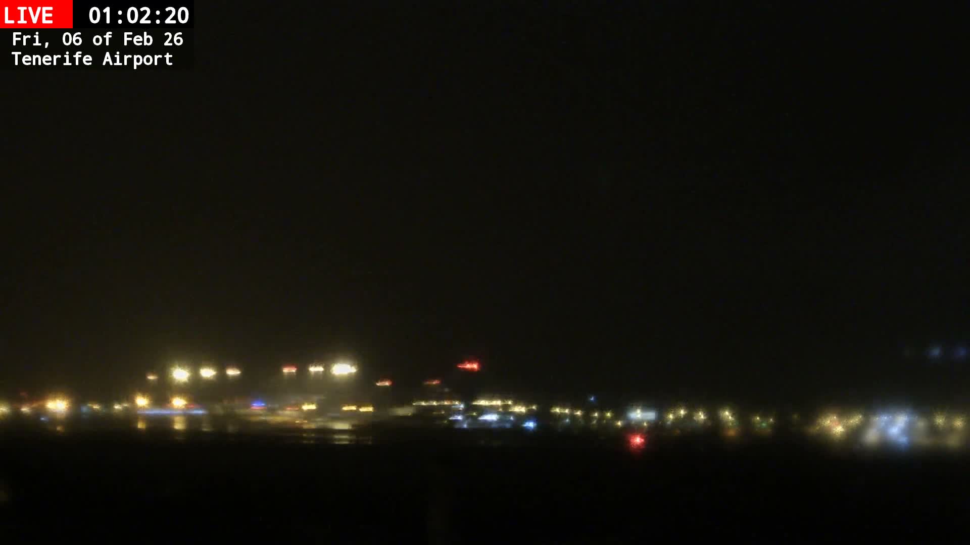 (Los Rodeos)Tenerife North Airport Live Cam - Las Palmas, Spain