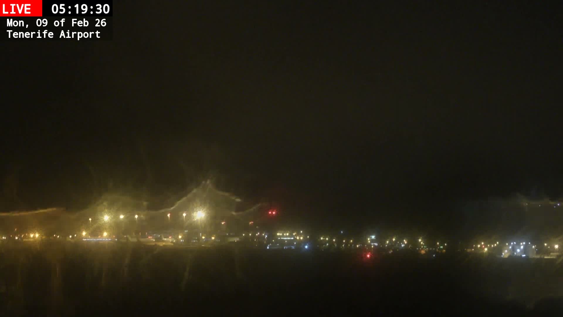 (Los Rodeos)Tenerife North Airport Live Cam - Las Palmas, Spain