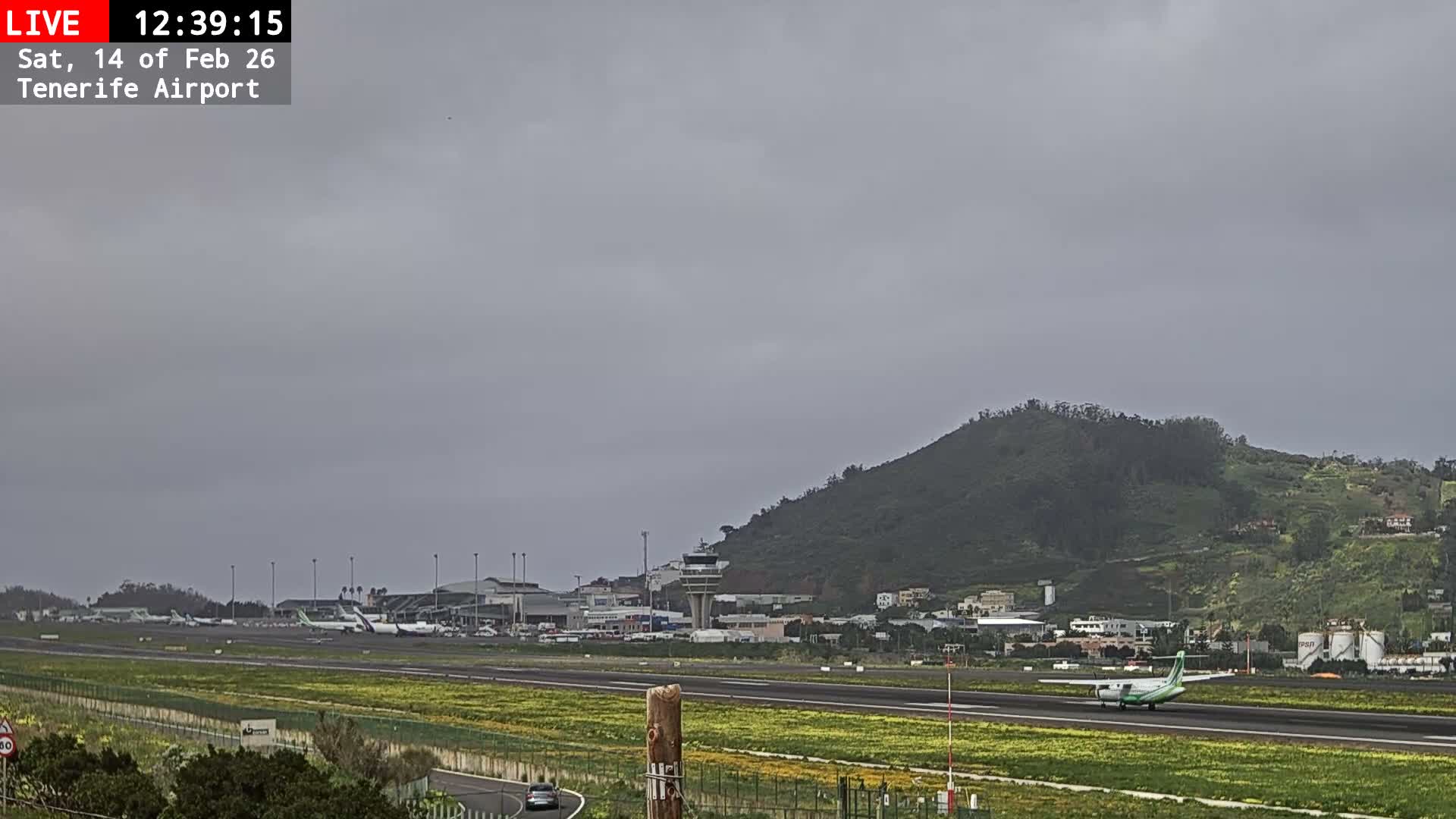 (Los Rodeos)Tenerife North Airport Live Cam - Las Palmas, Spain