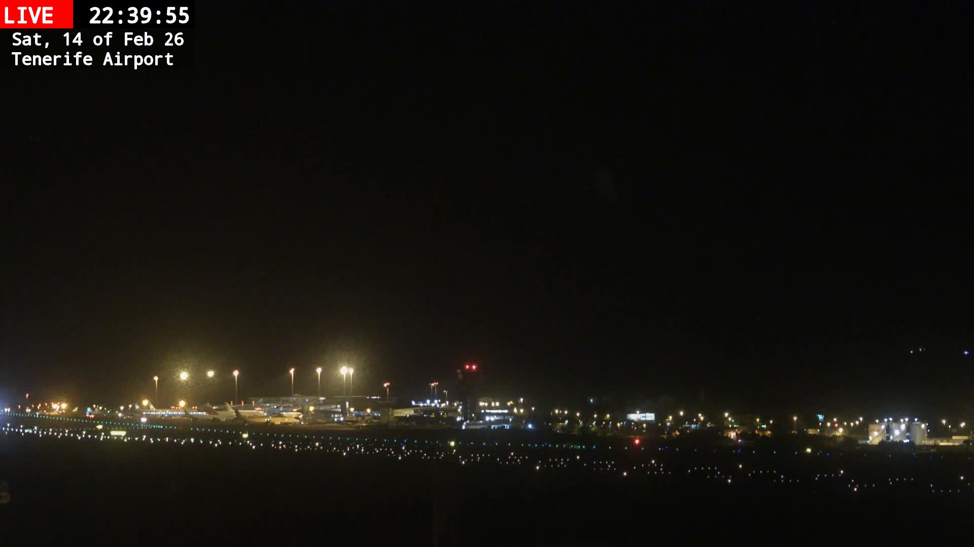 (Los Rodeos)Tenerife North Airport Live Cam - Las Palmas, Spain