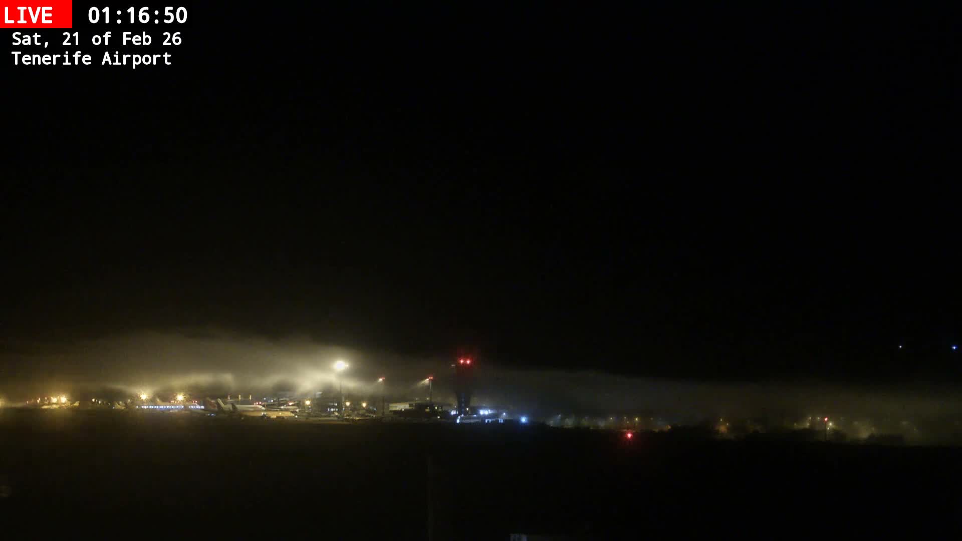 (Los Rodeos)Tenerife North Airport Live Cam - Las Palmas, Spain