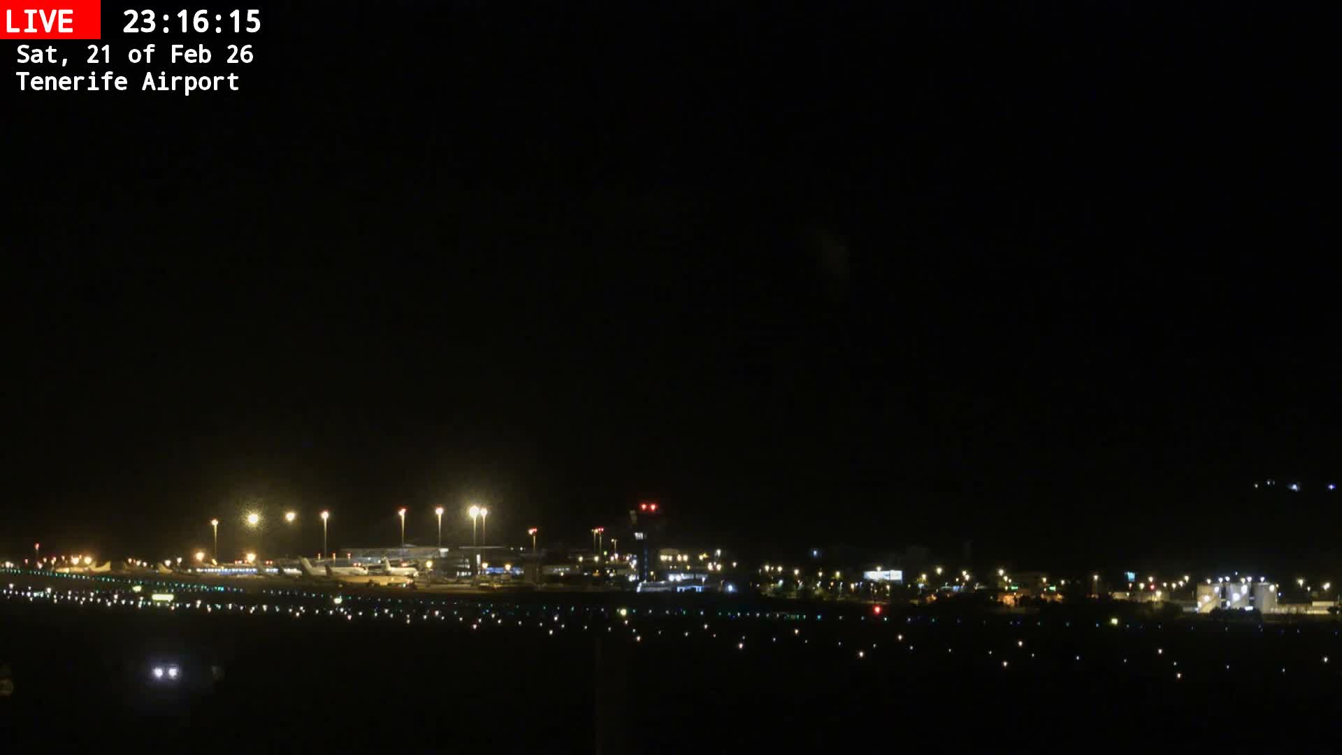 (Los Rodeos)Tenerife North Airport Live Cam - Las Palmas, Spain