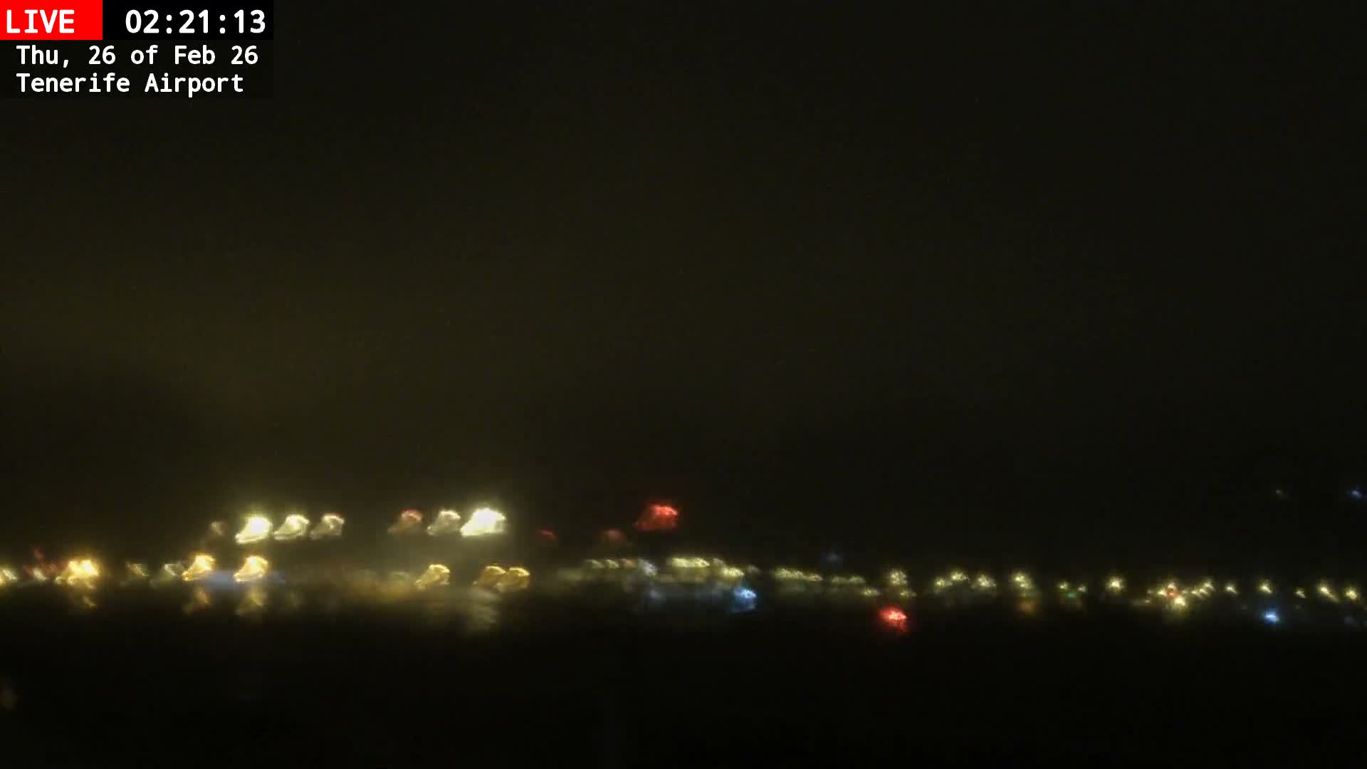 (Los Rodeos)Tenerife North Airport Live Cam - Las Palmas, Spain