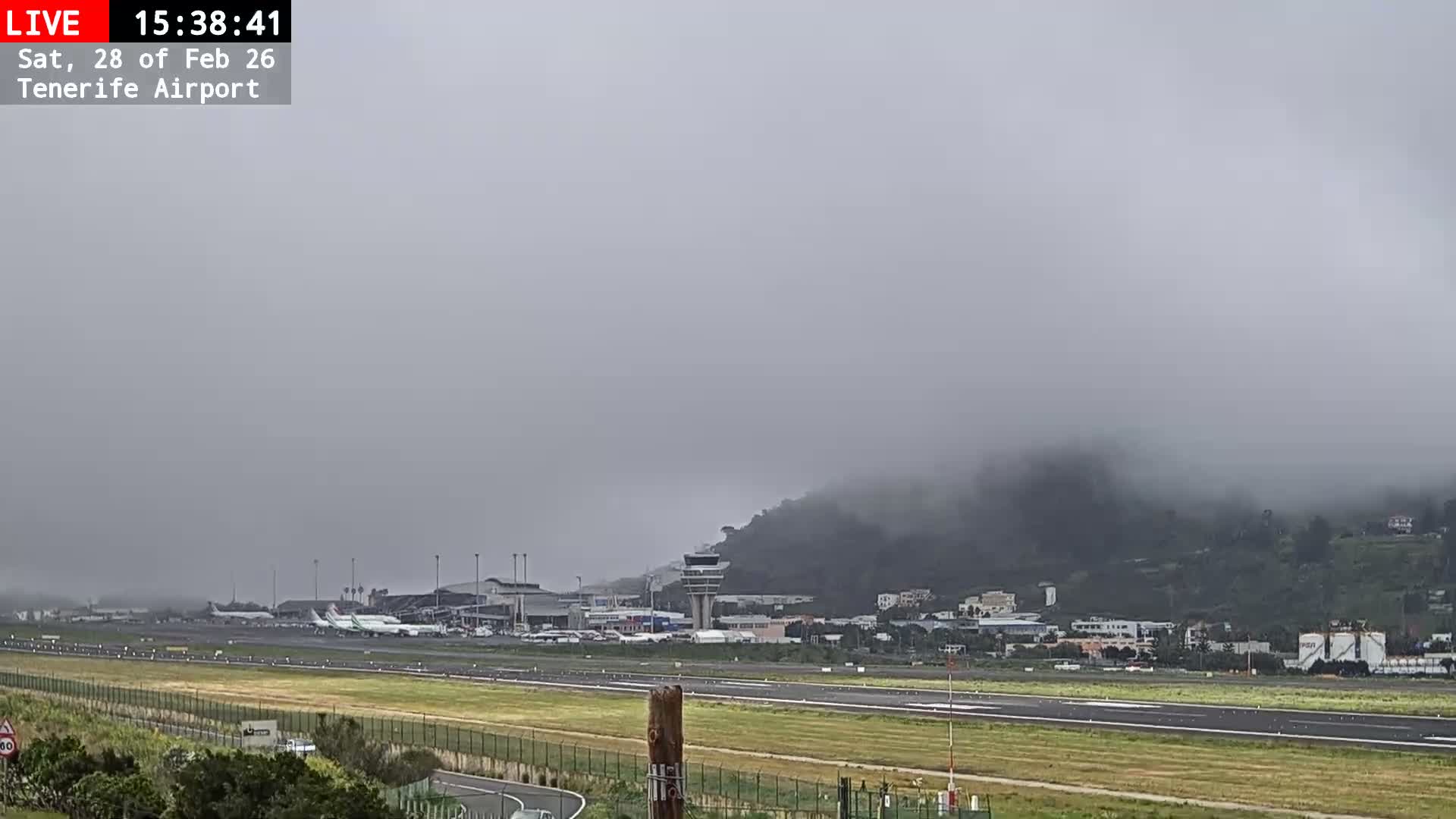 (Los Rodeos)Tenerife North Airport Live Cam - Las Palmas, Spain