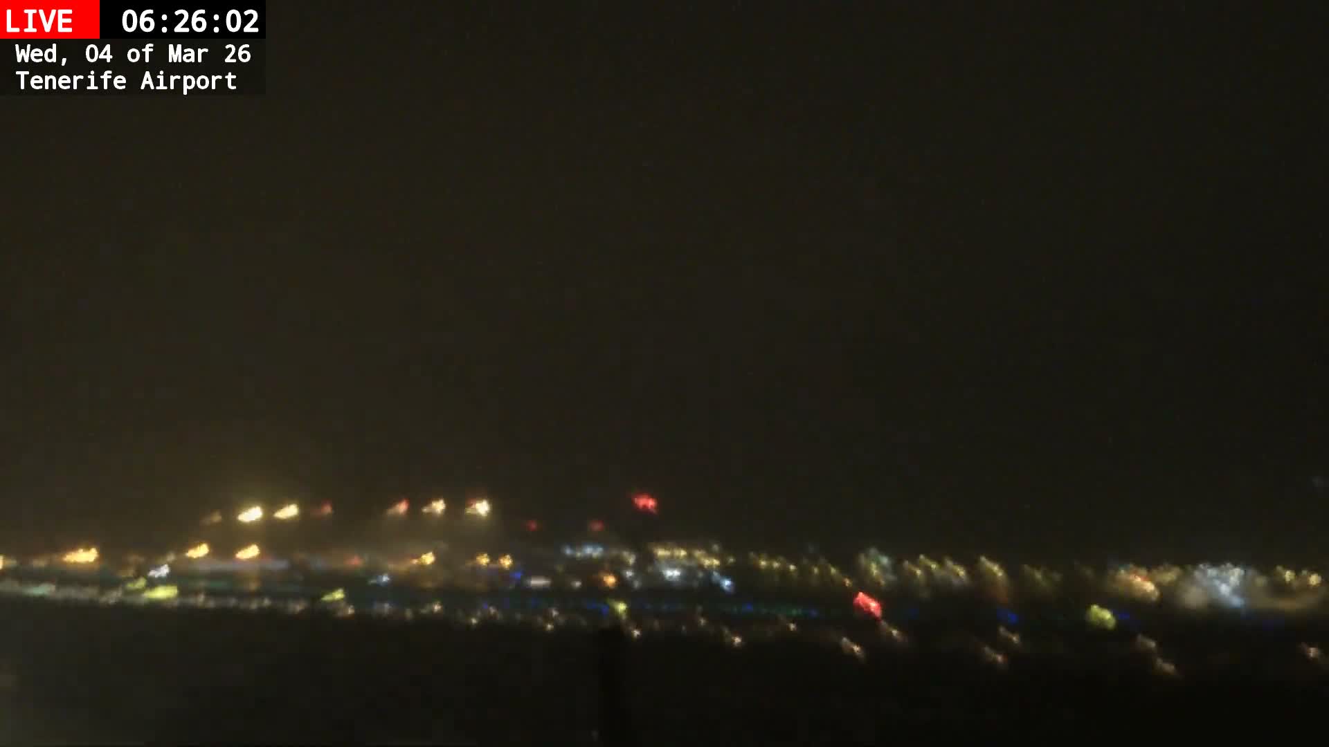 (Los Rodeos)Tenerife North Airport Live Cam - Las Palmas, Spain