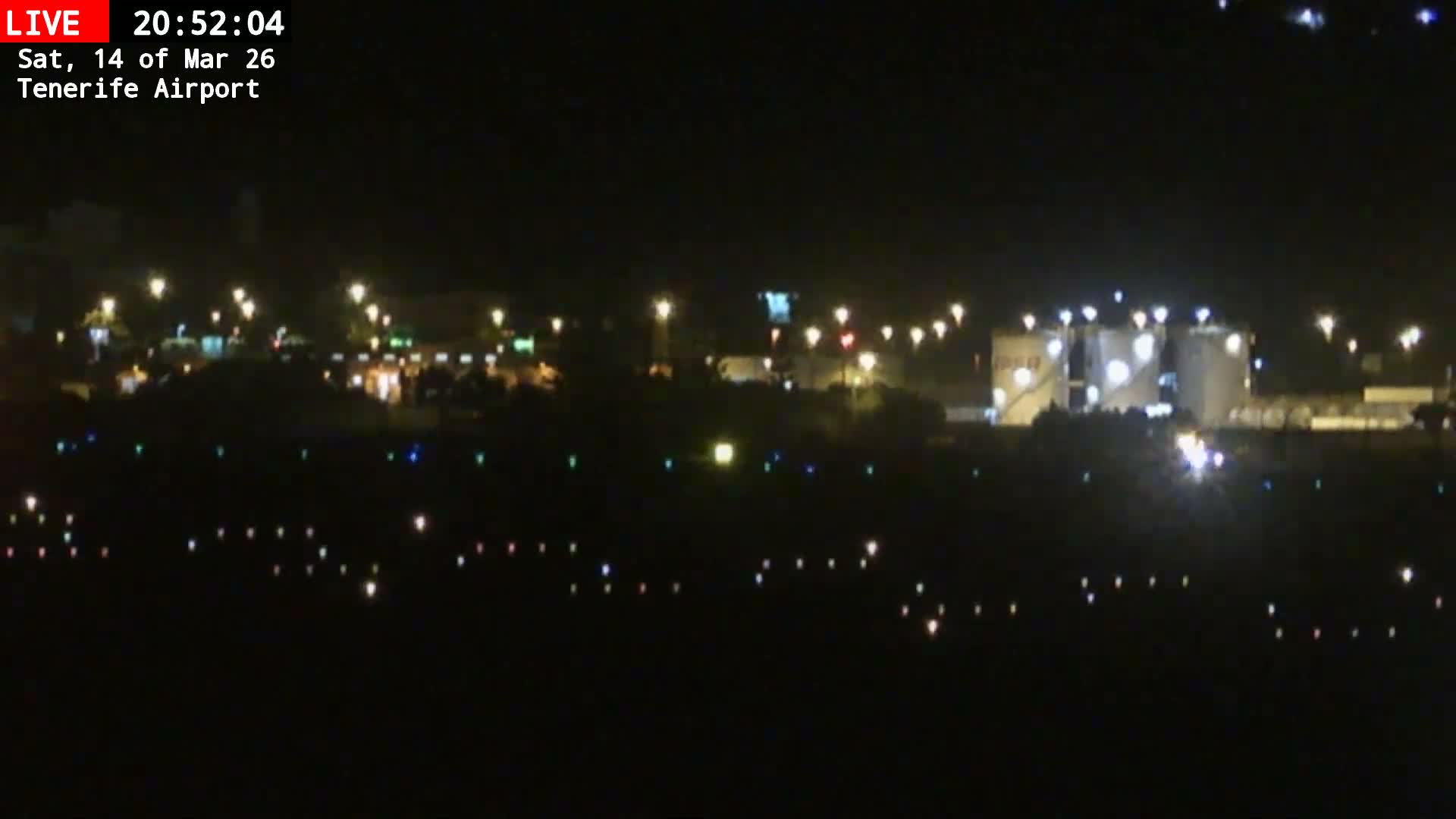 (Los Rodeos)Tenerife North Airport Live Cam - Las Palmas, Spain