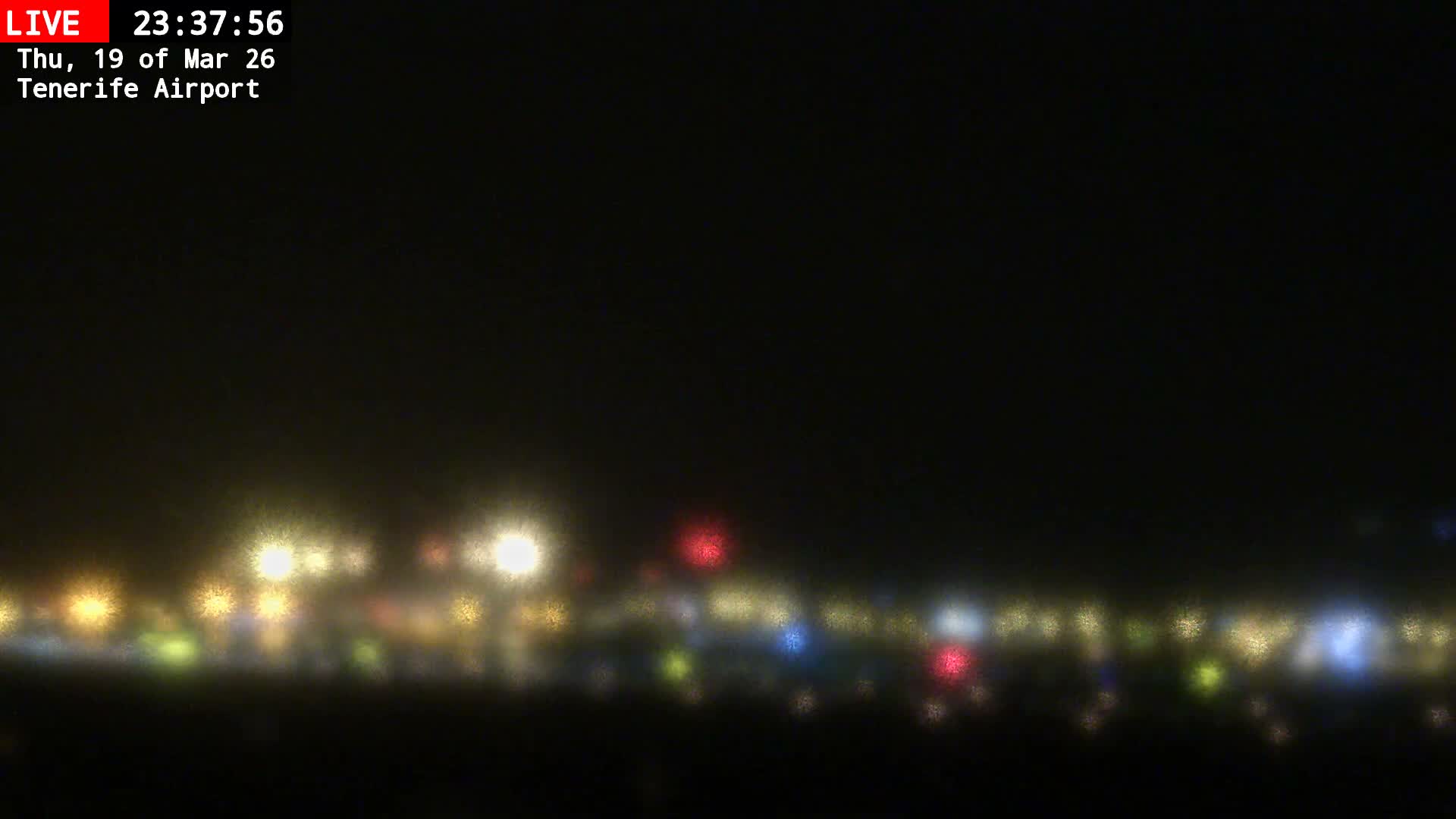(Los Rodeos)Tenerife North Airport Live Cam - Las Palmas, Spain