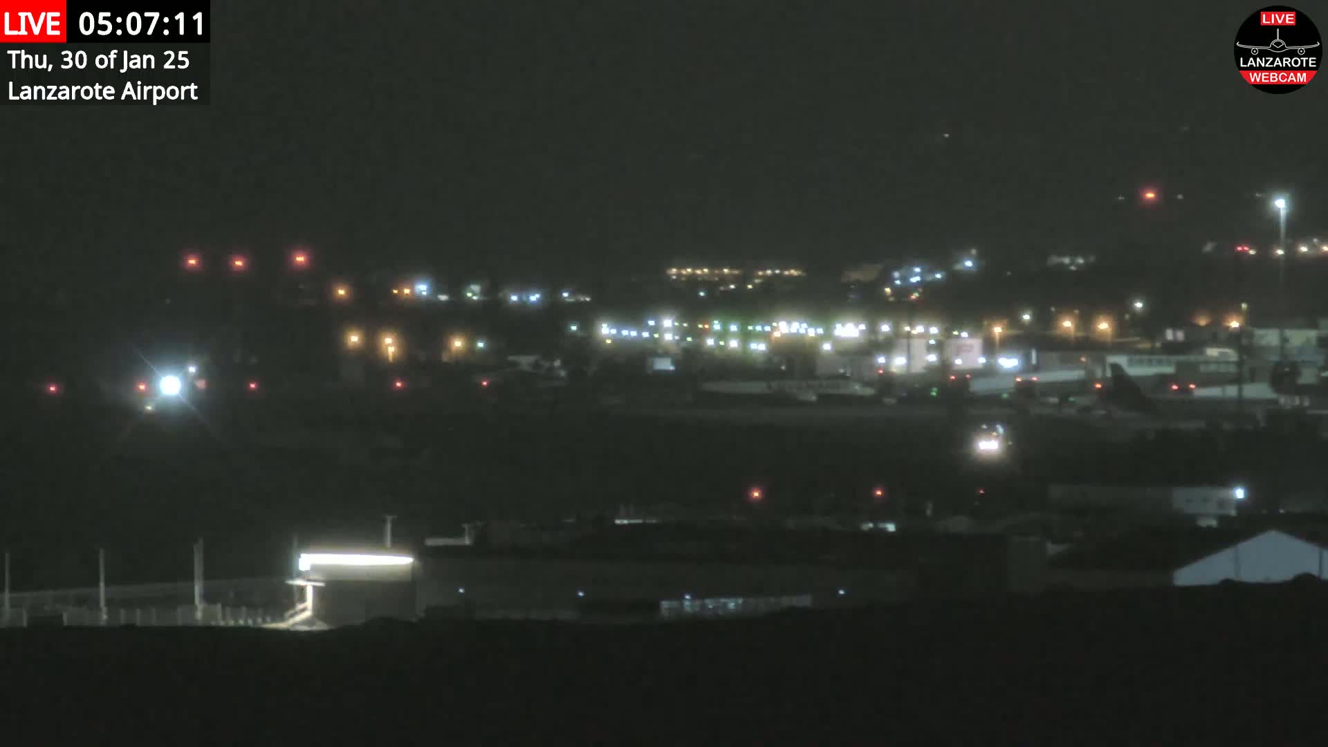 Lanzarote Airport from Outside Live Cam - Canary Islands - Las Palmas - Spain