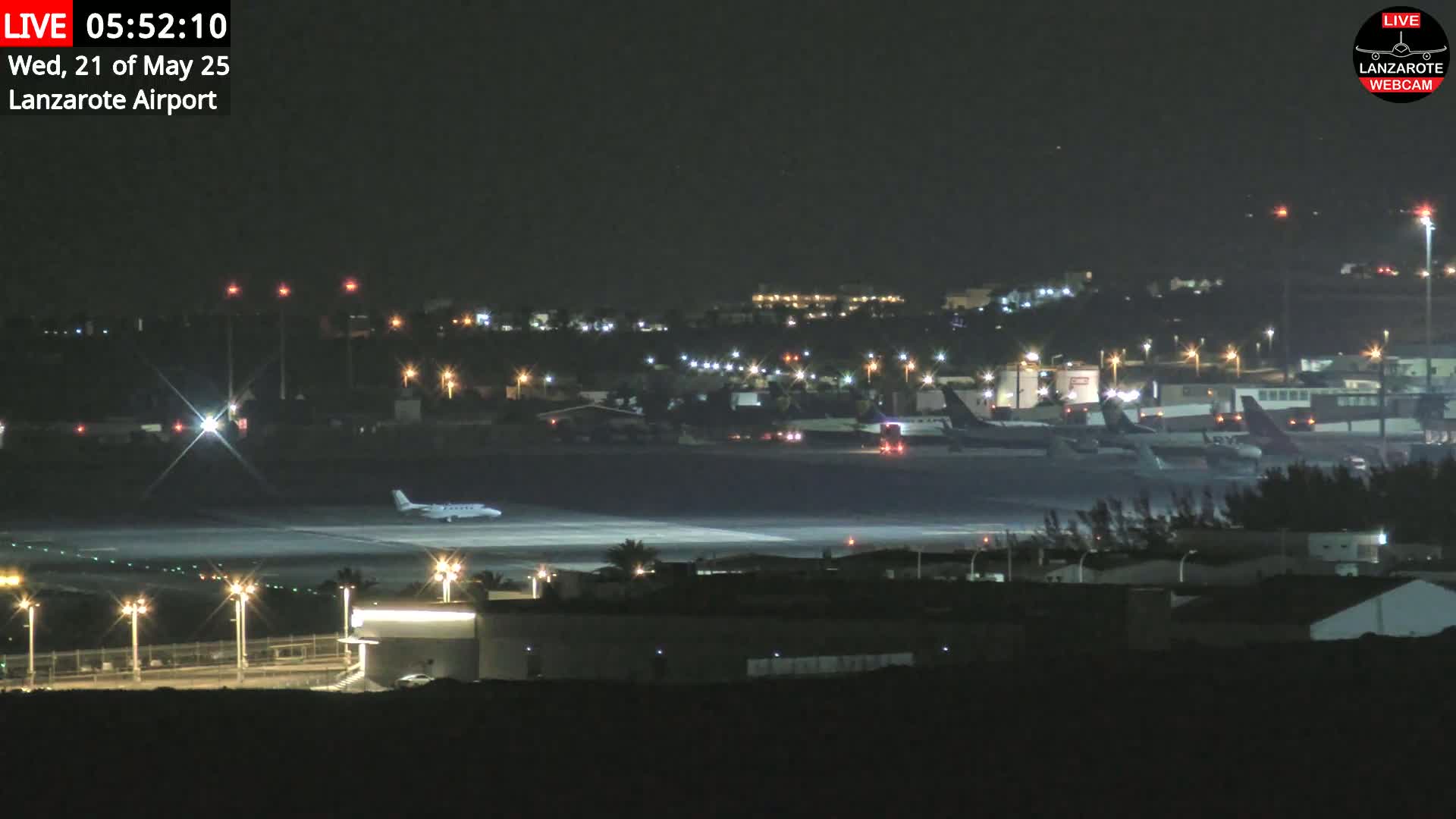 Lanzarote Airport from Outside Live Cam - Canary Islands - Las Palmas - Spain
