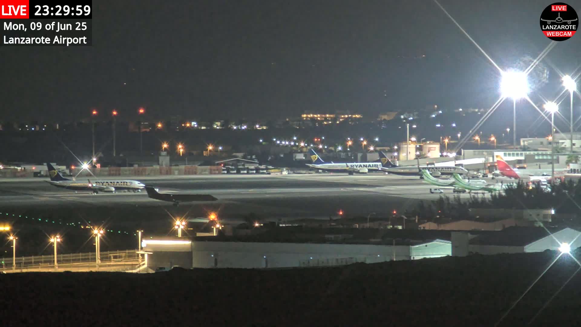 Lanzarote Airport from Outside Live Cam - Canary Islands - Las Palmas - Spain