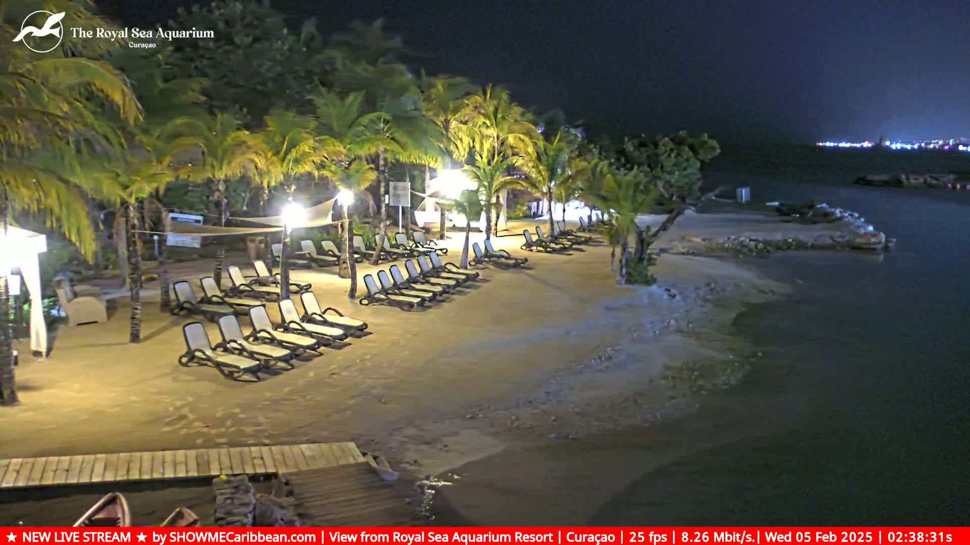Willemstad, The Royal Sea Aquarium Resort Beach Live Cam - Willemstad, Curacao, Netherland 