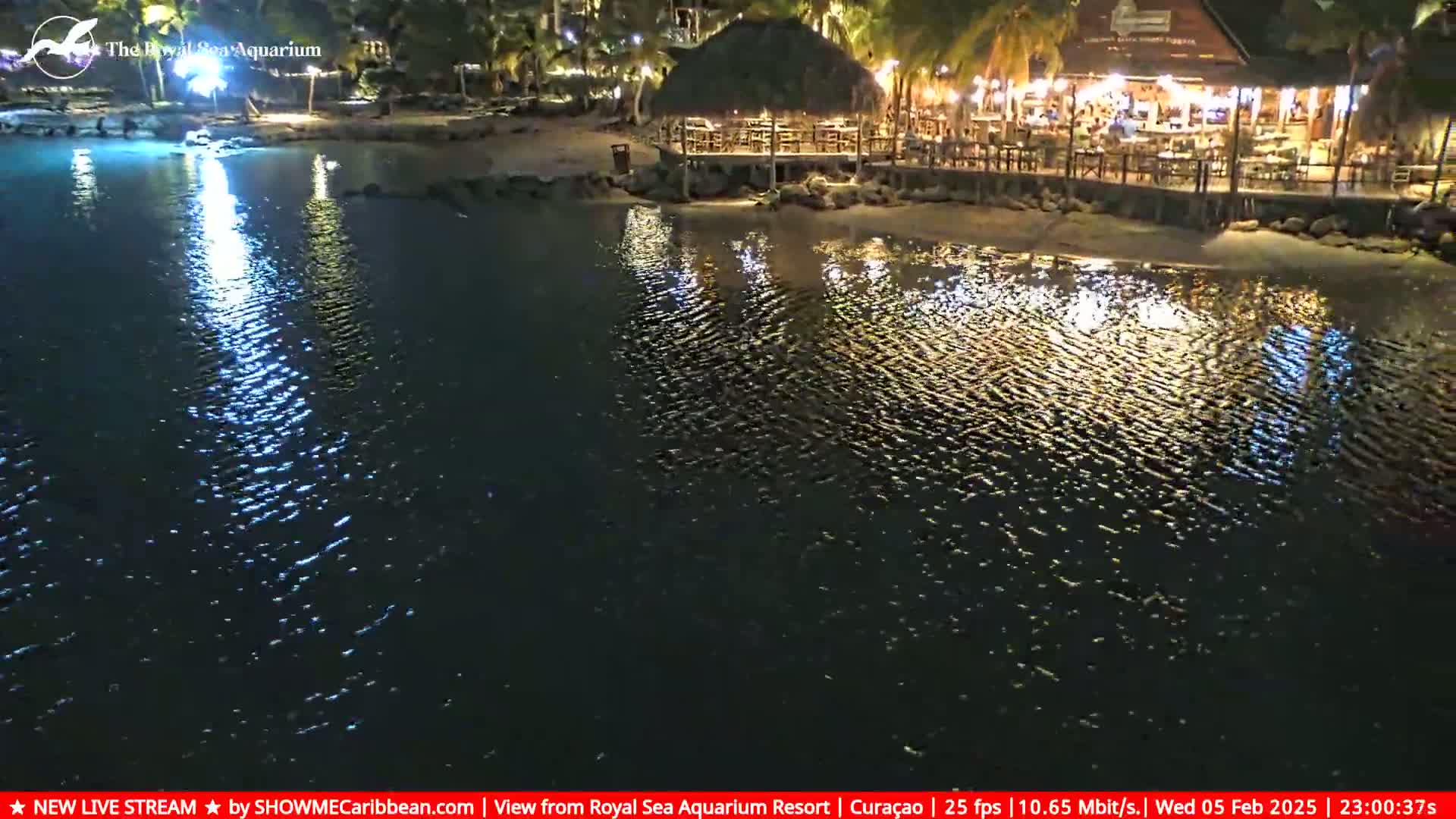 Willemstad, The Royal Sea Aquarium Resort Beach Live Cam - Willemstad, Curacao, Netherland 