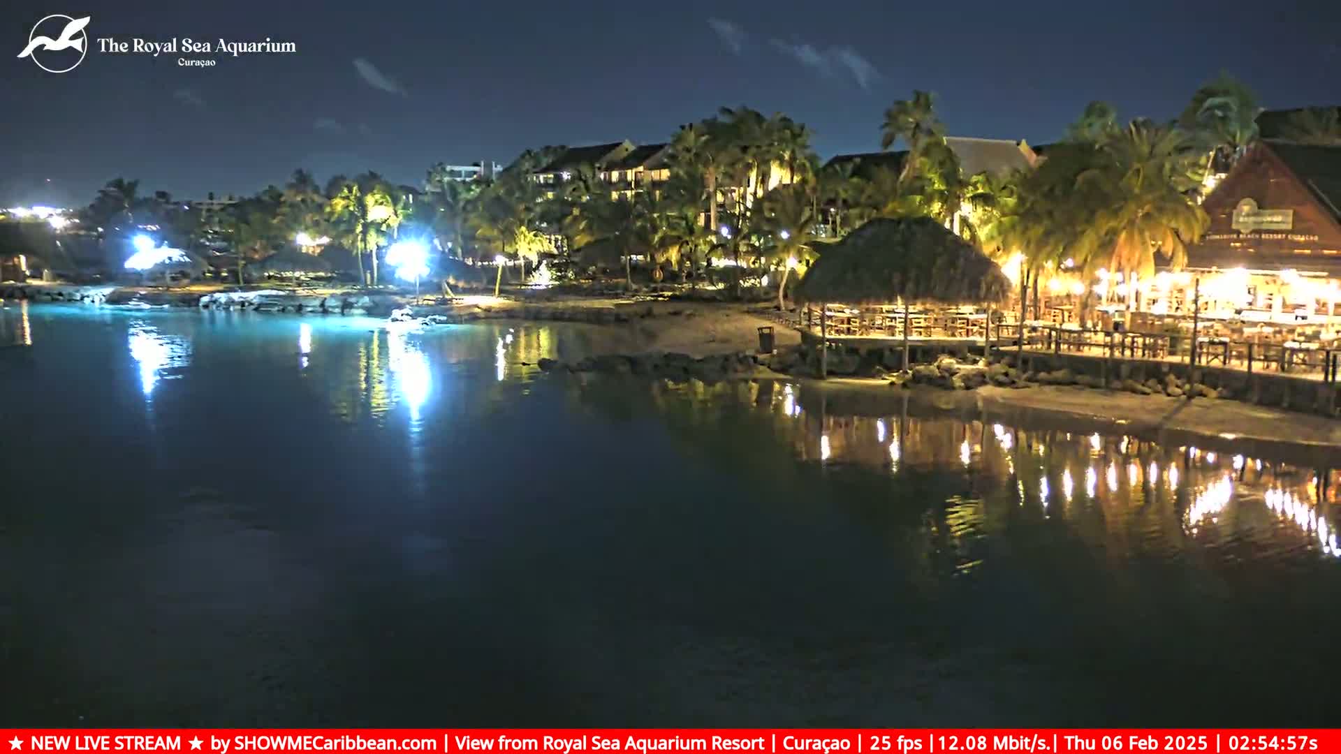 Willemstad, The Royal Sea Aquarium Resort Beach Live Cam - Willemstad, Curacao, Netherland 