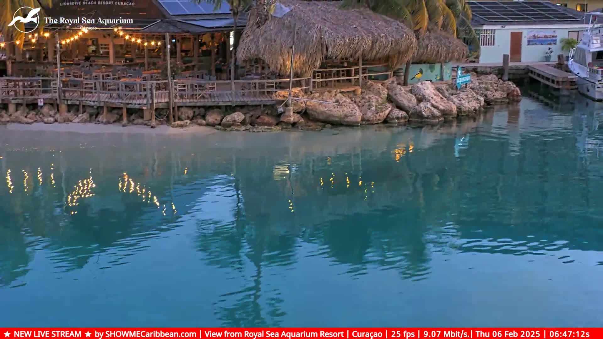 Willemstad, The Royal Sea Aquarium Resort Beach Live Cam - Willemstad, Curacao, Netherland 