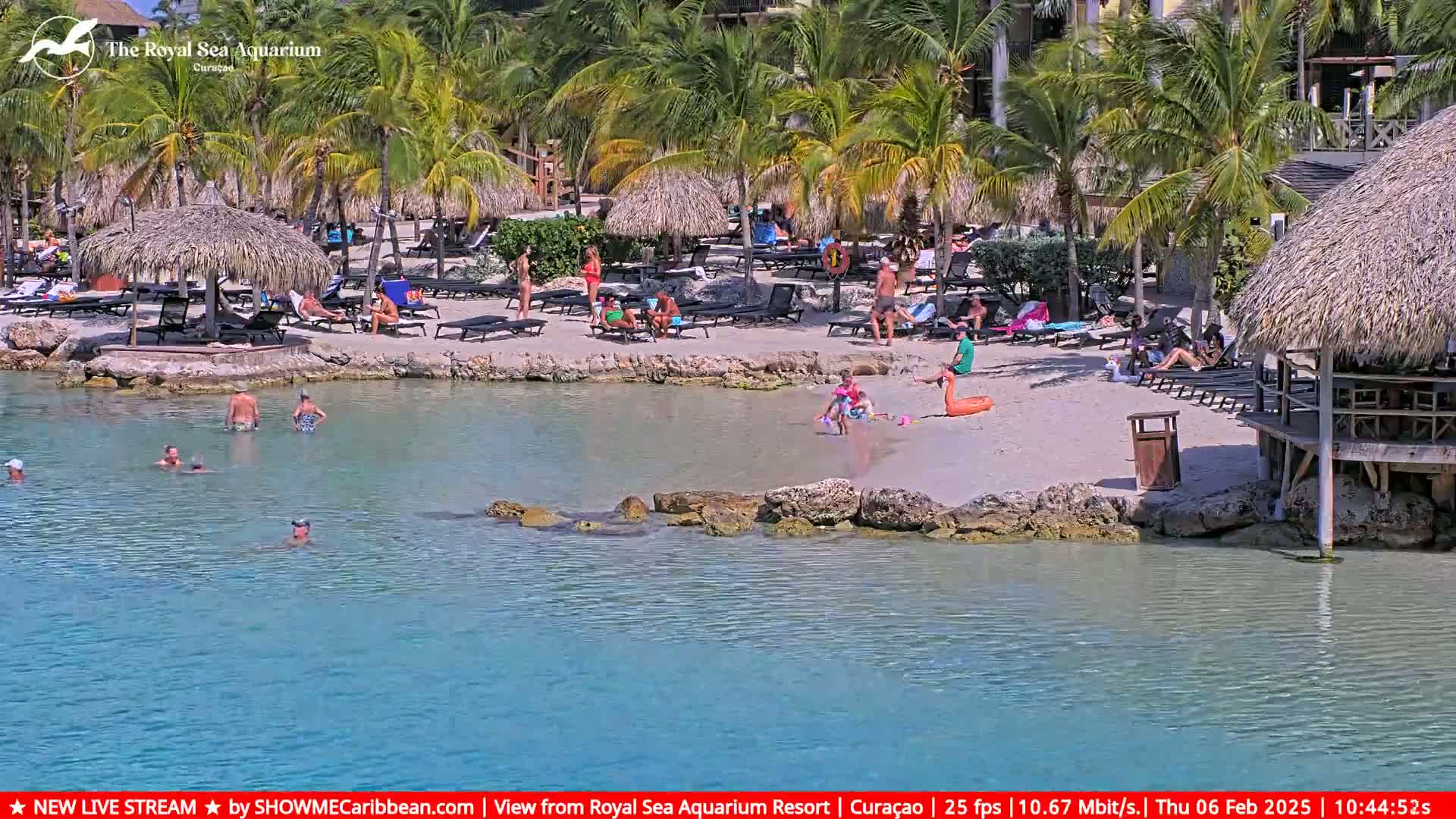 Willemstad, The Royal Sea Aquarium Resort Beach Live Cam - Willemstad, Curacao, Netherland 