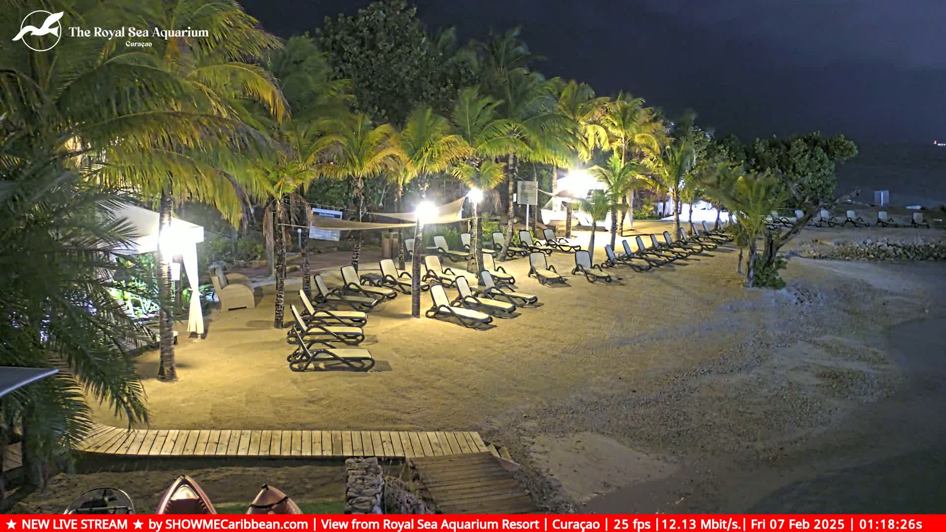 Willemstad, The Royal Sea Aquarium Resort Beach Live Cam - Willemstad, Curacao, Netherland 