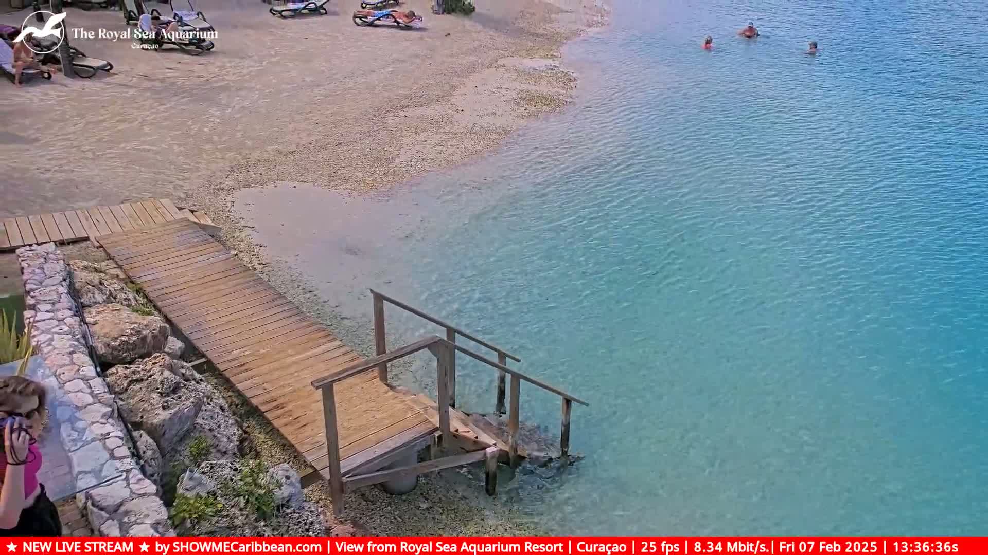 Willemstad, The Royal Sea Aquarium Resort Beach Live Cam - Willemstad, Curacao, Netherland 