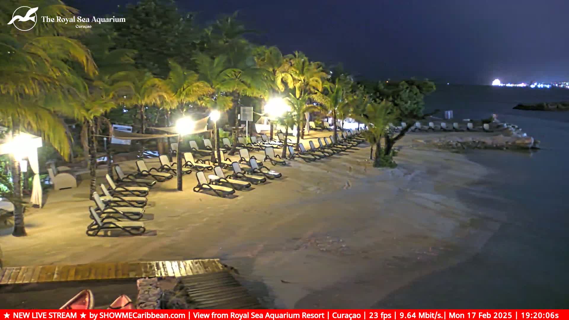 Willemstad, The Royal Sea Aquarium Resort Beach Live Cam - Willemstad, Curacao, Netherland 