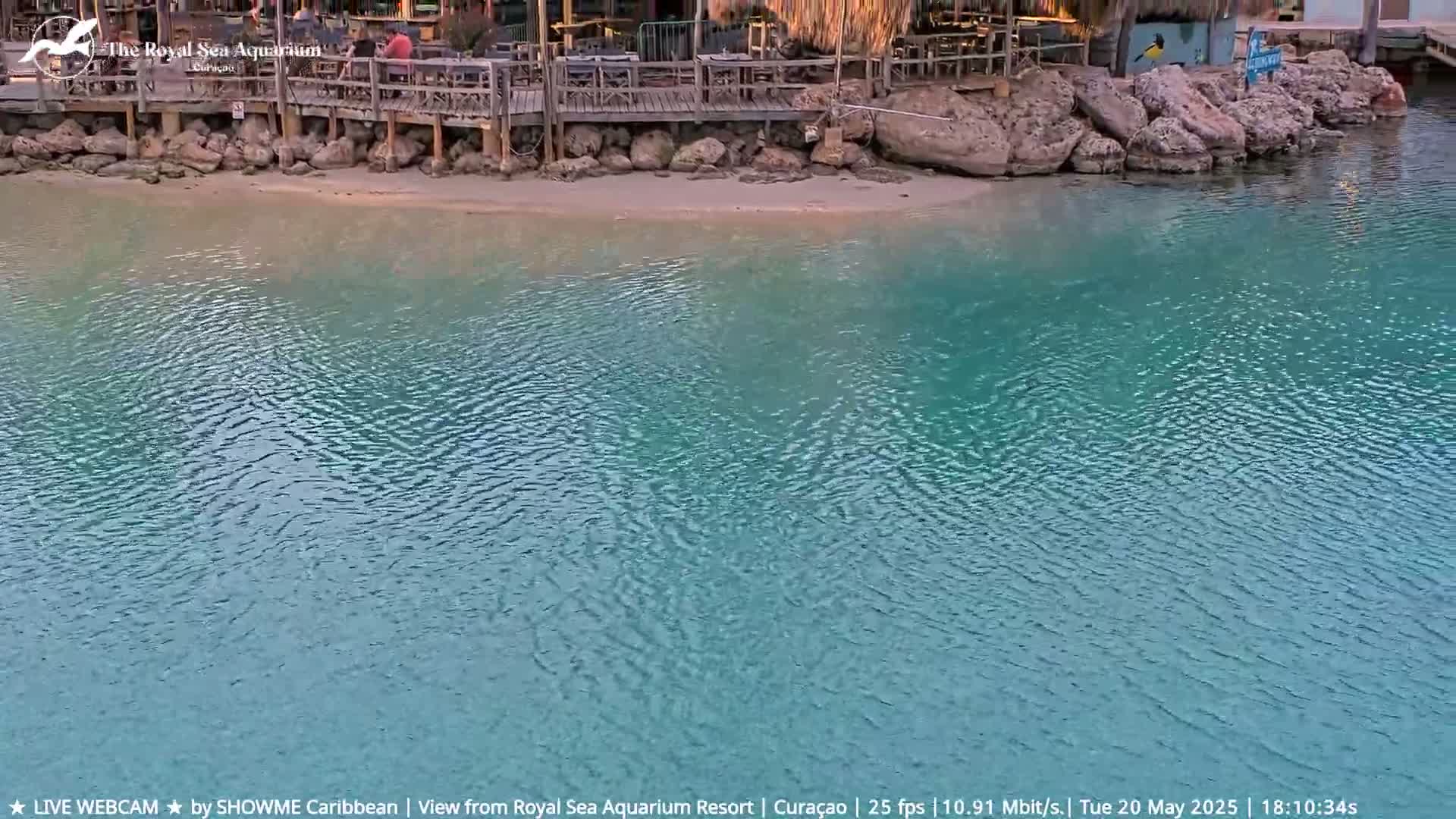 Willemstad, The Royal Sea Aquarium Resort Beach Live Cam - Willemstad, Curacao, Netherland 
