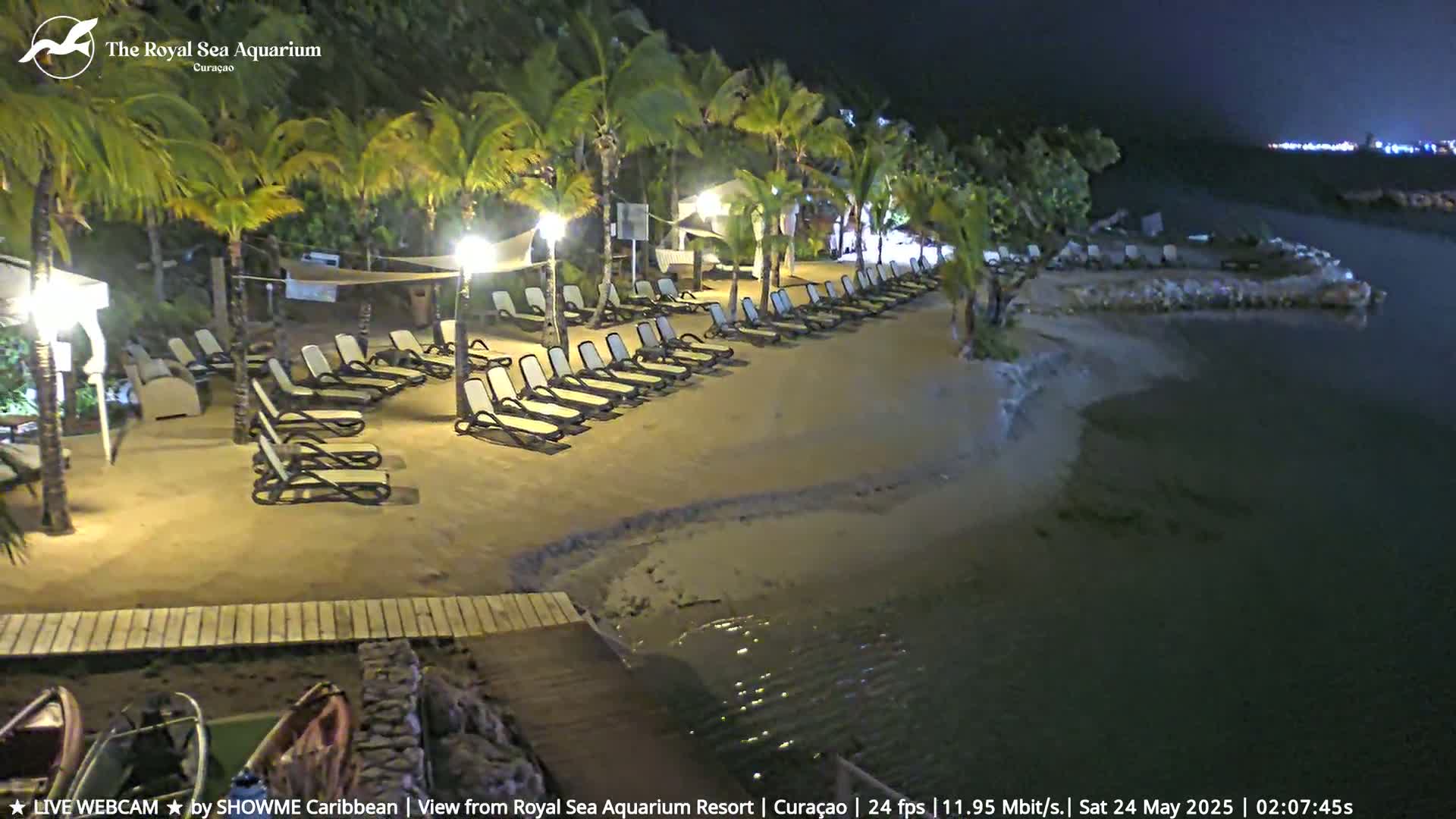 Willemstad, The Royal Sea Aquarium Resort Beach Live Cam - Willemstad, Curacao, Netherland 